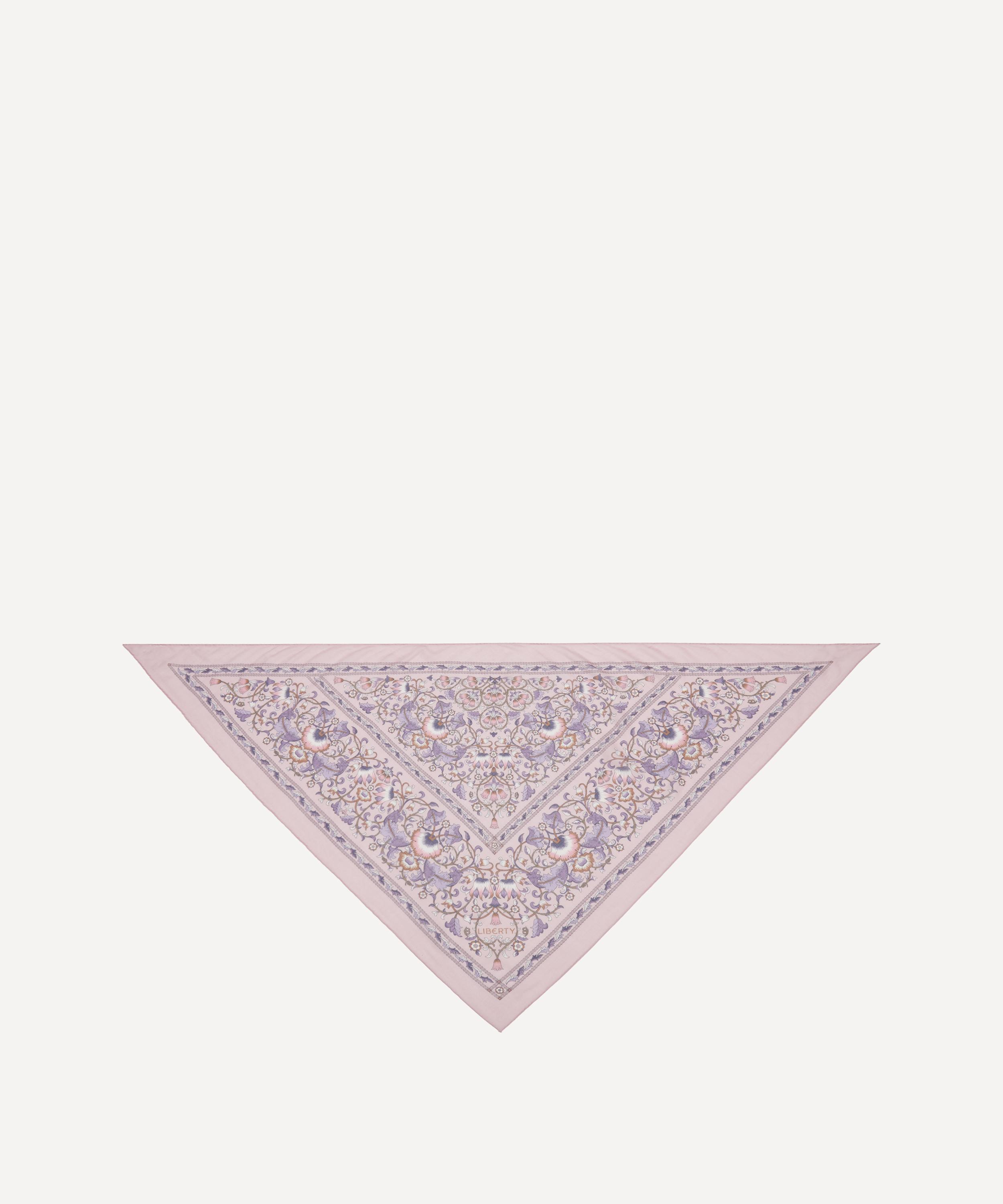Liberty - Lodden Triangle 140X140 Wool-Silk Scarf image number 0