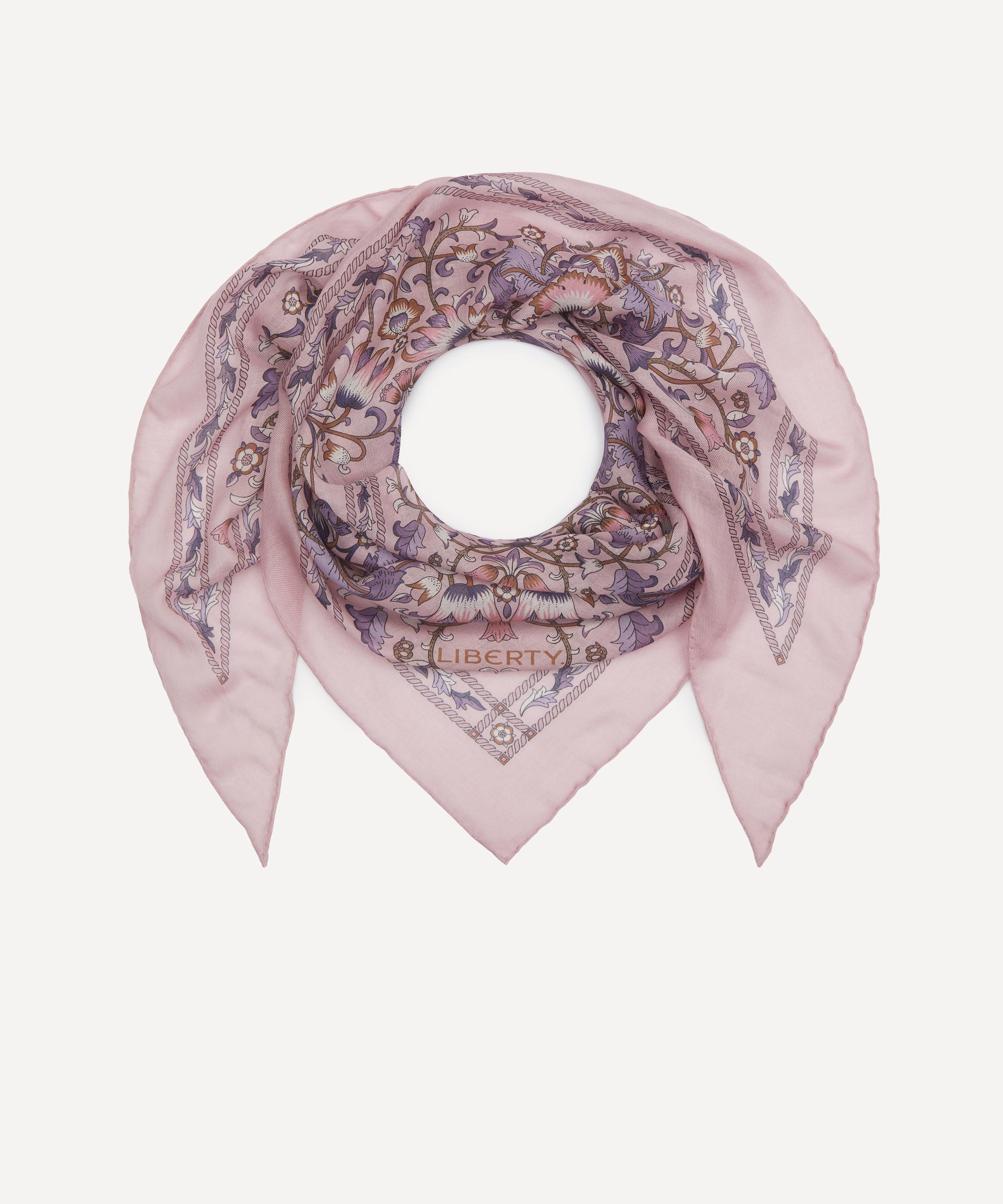 Liberty - Lodden Triangle 140X140 Wool-Silk Scarf image number 2