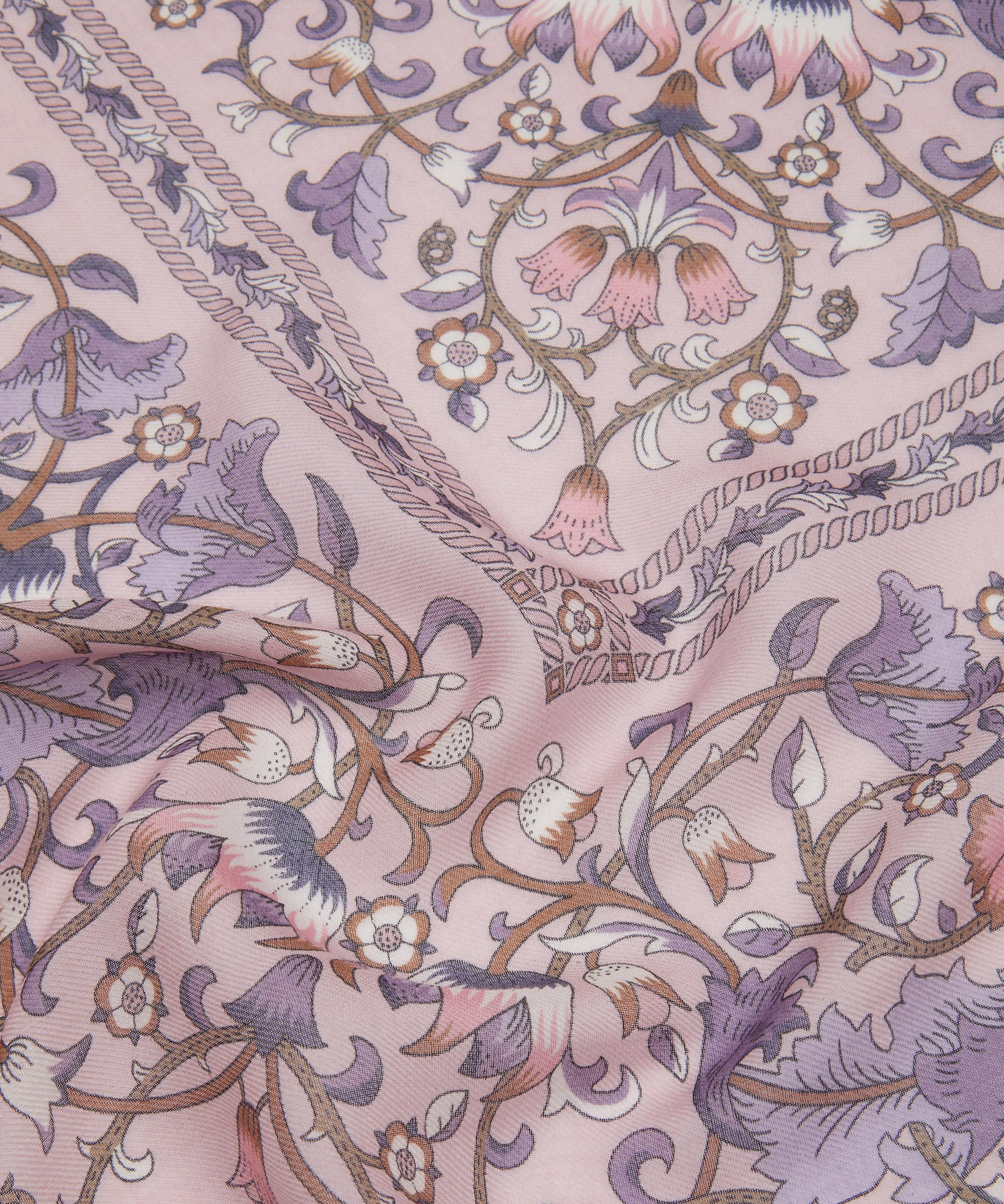 Liberty - Lodden Triangle 140X140 Wool-Silk Scarf image number 4