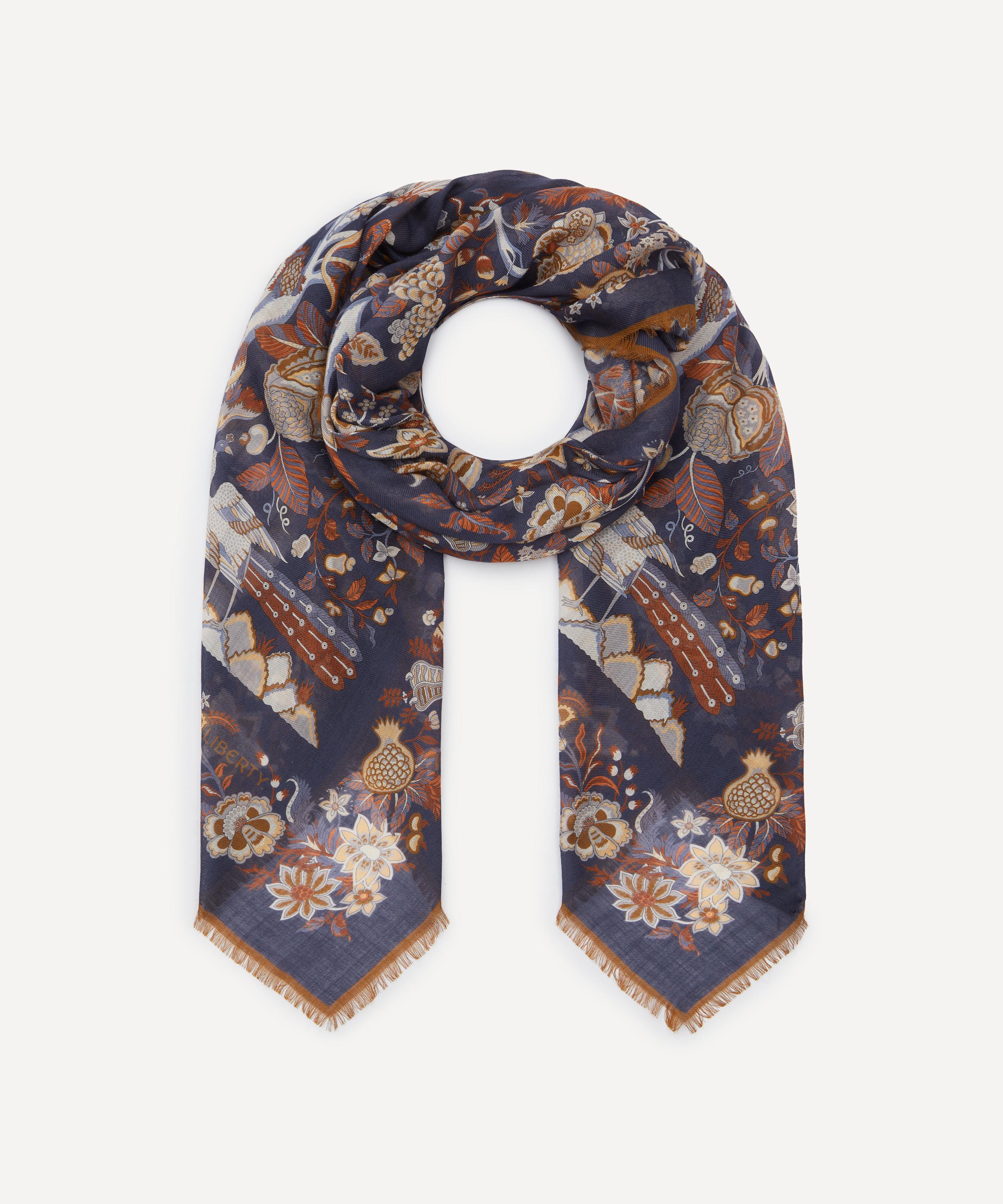Liberty - Tree of Life 70X200 Wool-Silk Scarf image number 2