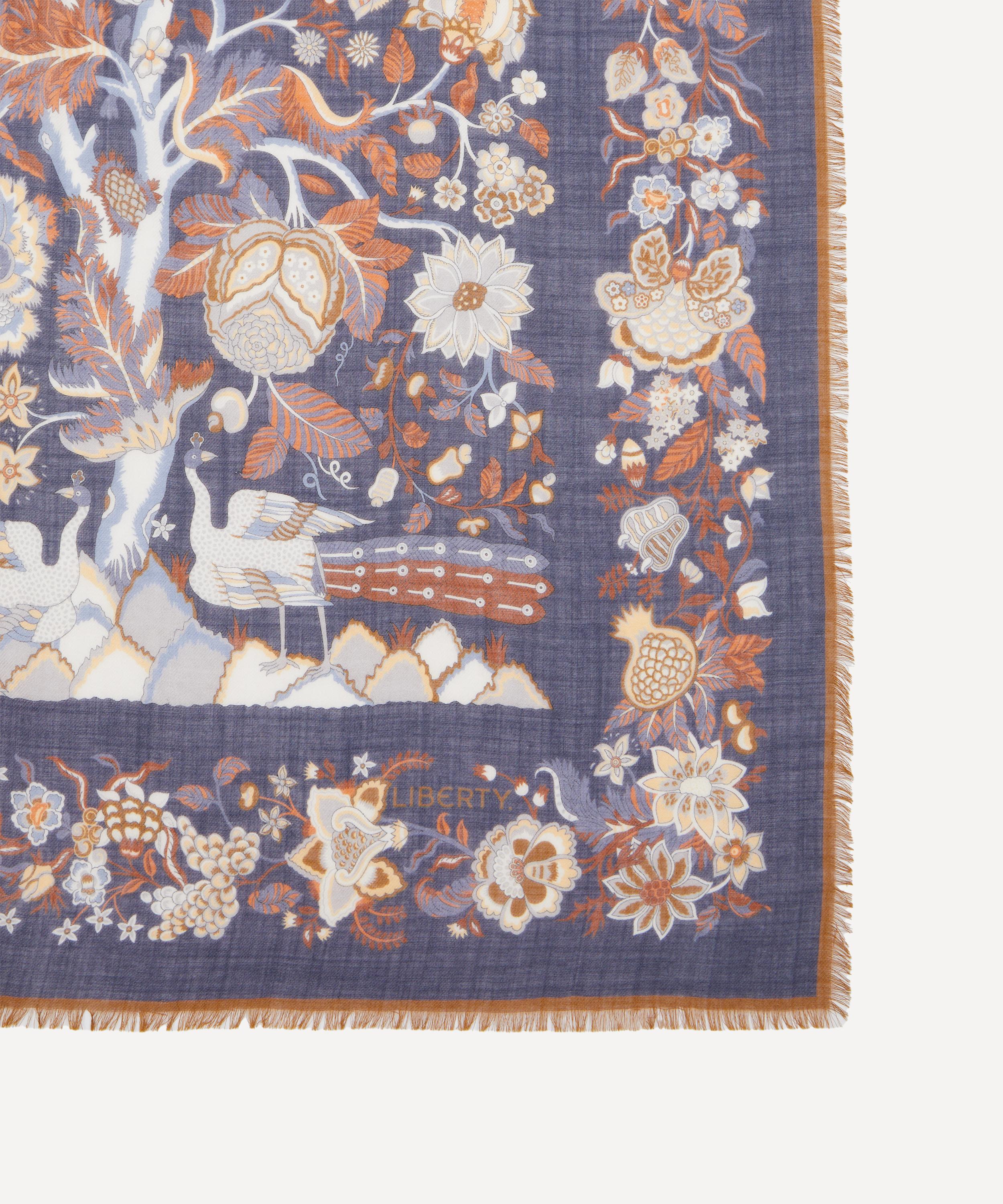 Liberty - Tree of Life 70X200 Wool-Silk Scarf image number 3