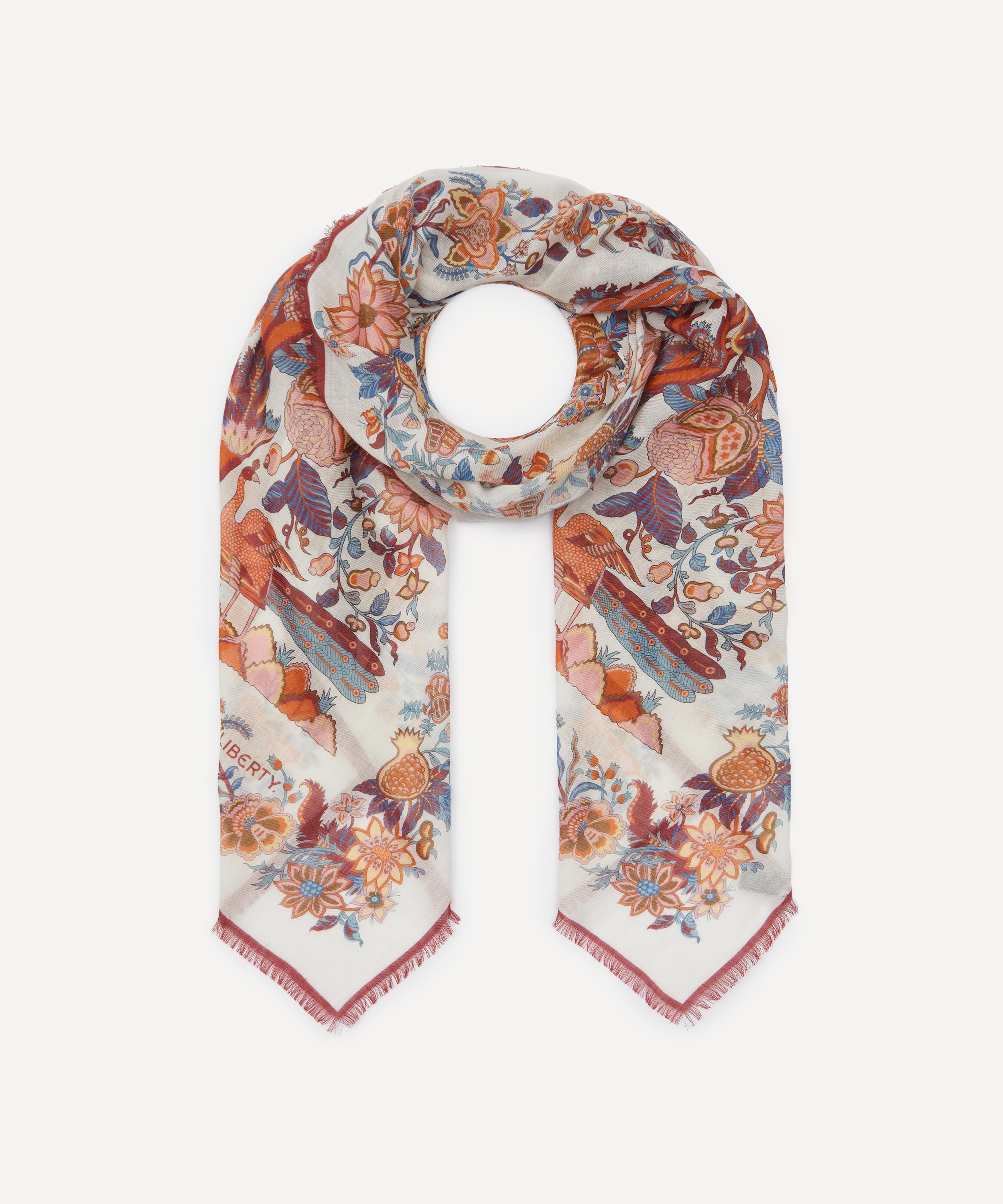 Liberty - Tree of Life 70X200 Wool-Silk Scarf image number 2