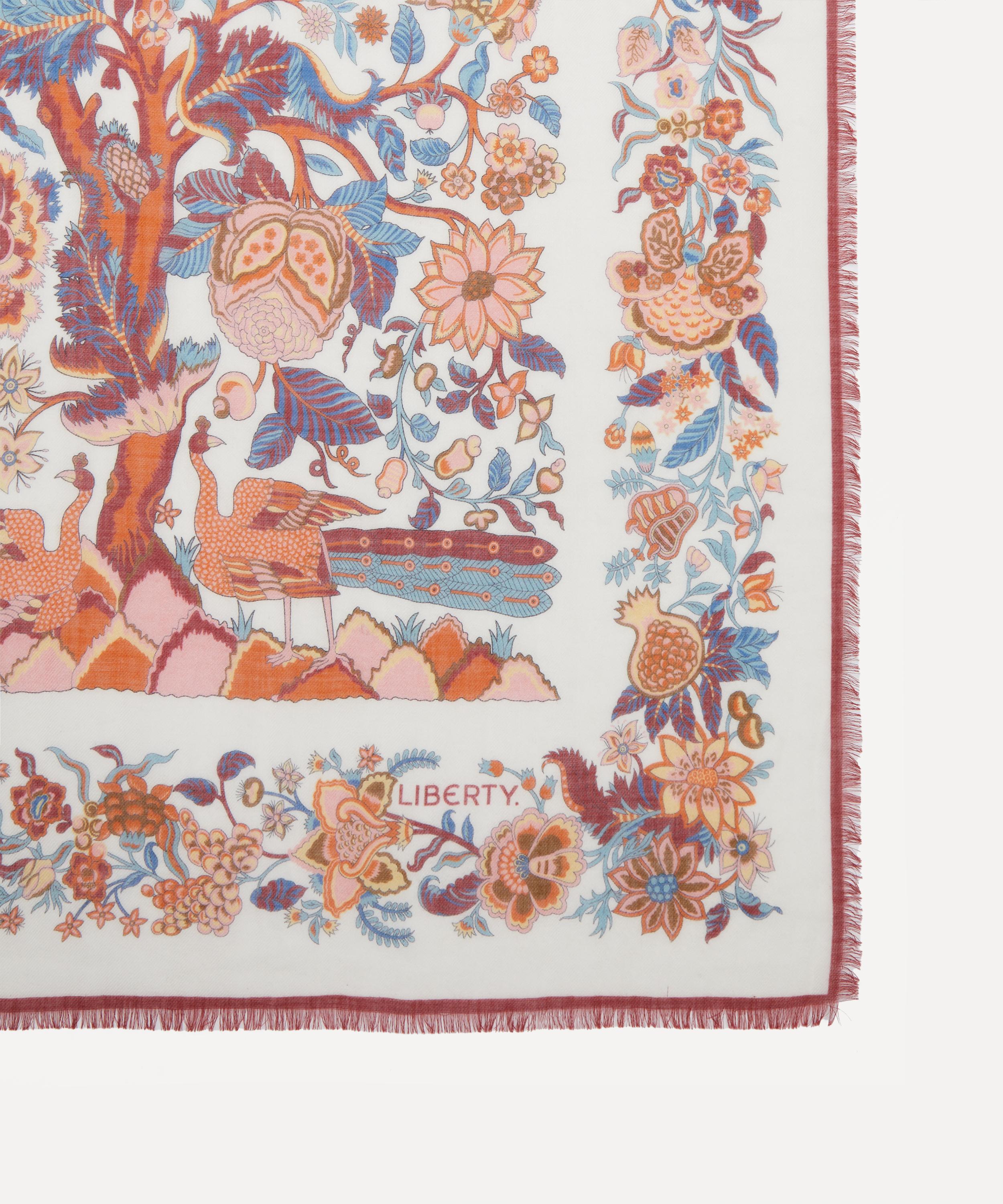 Liberty - Tree of Life 70X200 Wool-Silk Scarf image number 3