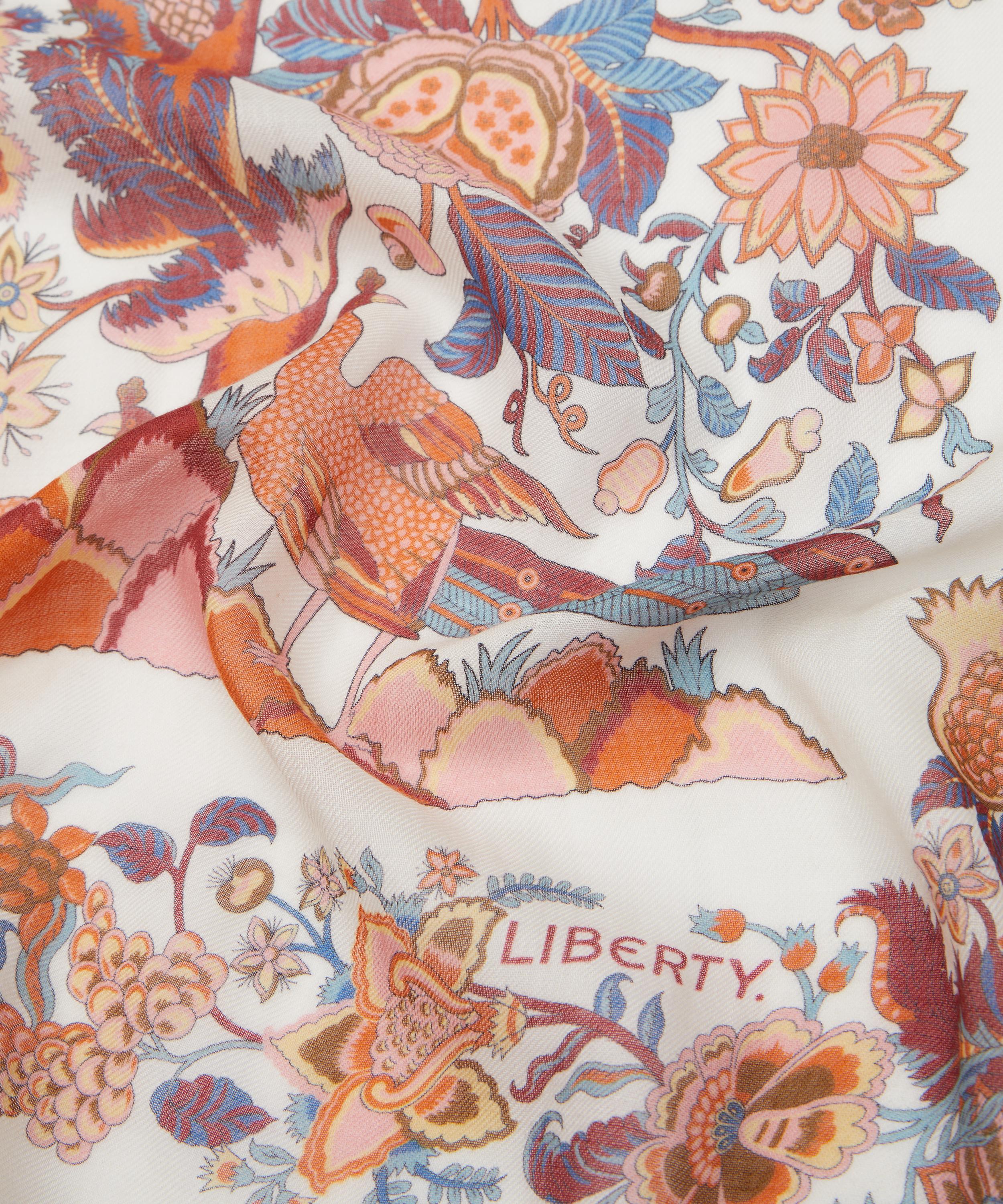 Liberty - Tree of Life 70X200 Wool-Silk Scarf image number 4