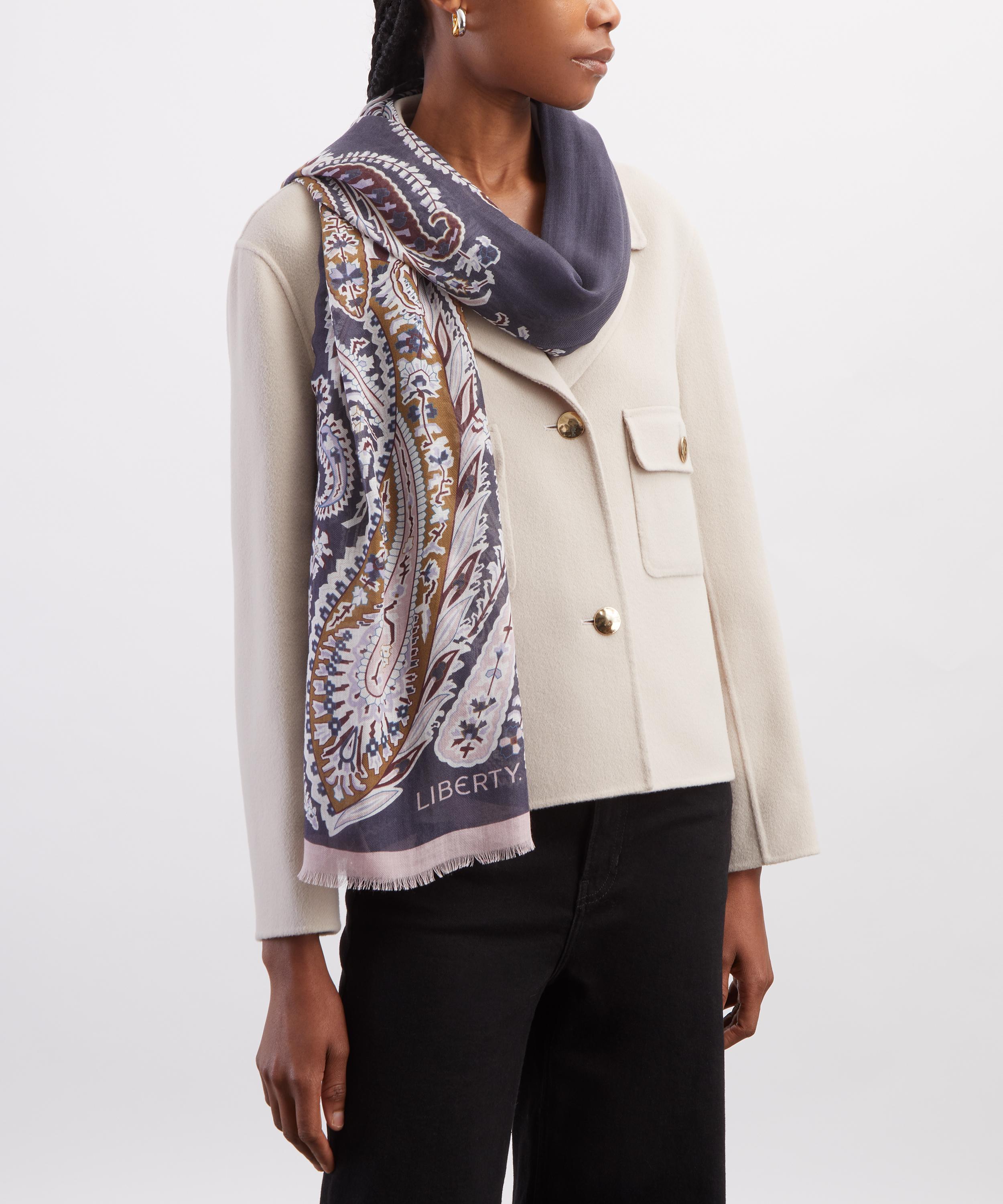 Liberty - Felix and Florence Trail 70X200 Wool-Silk Scarf image number 1