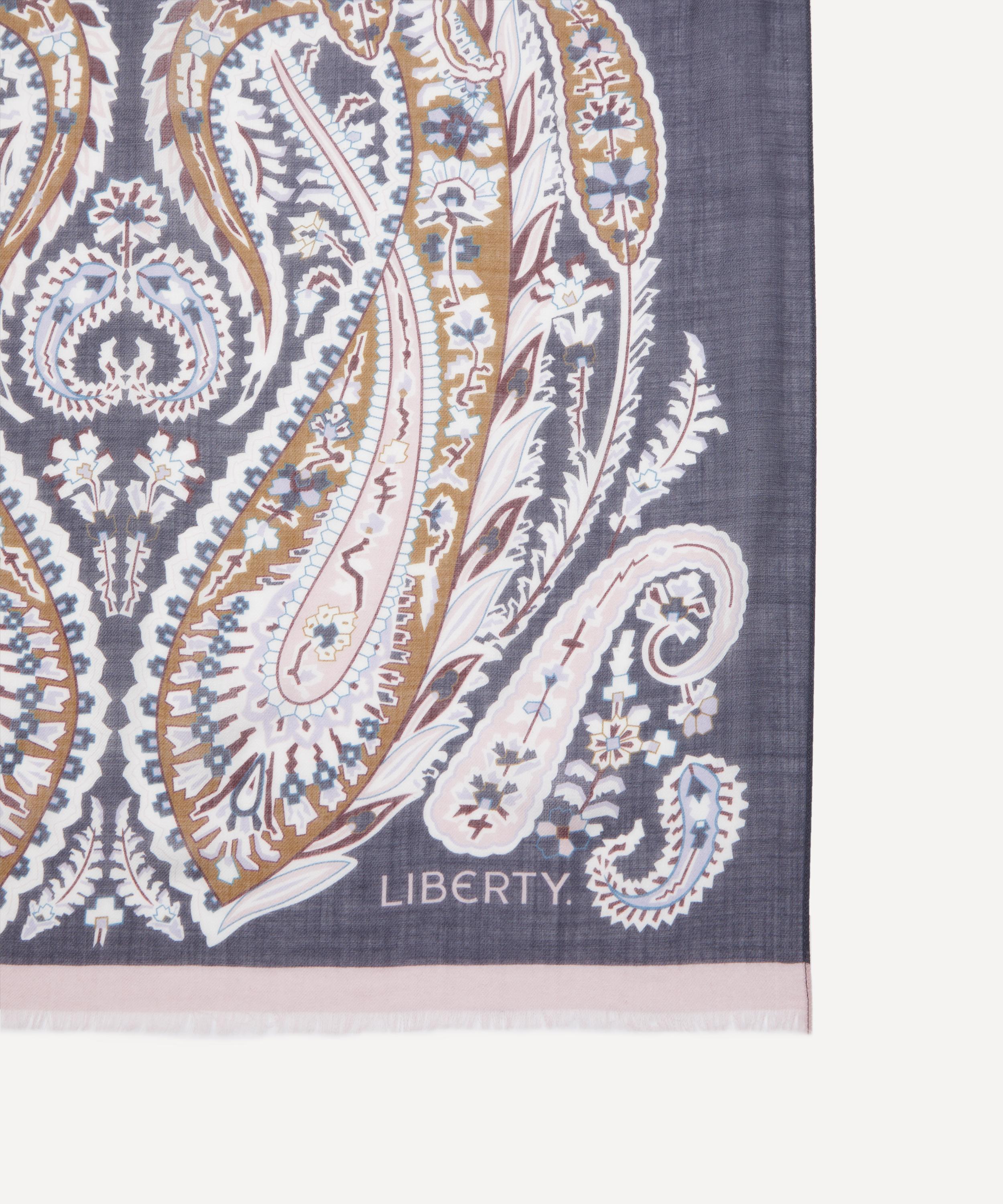 Liberty - Felix and Florence Trail 70X200 Wool-Silk Scarf image number 3