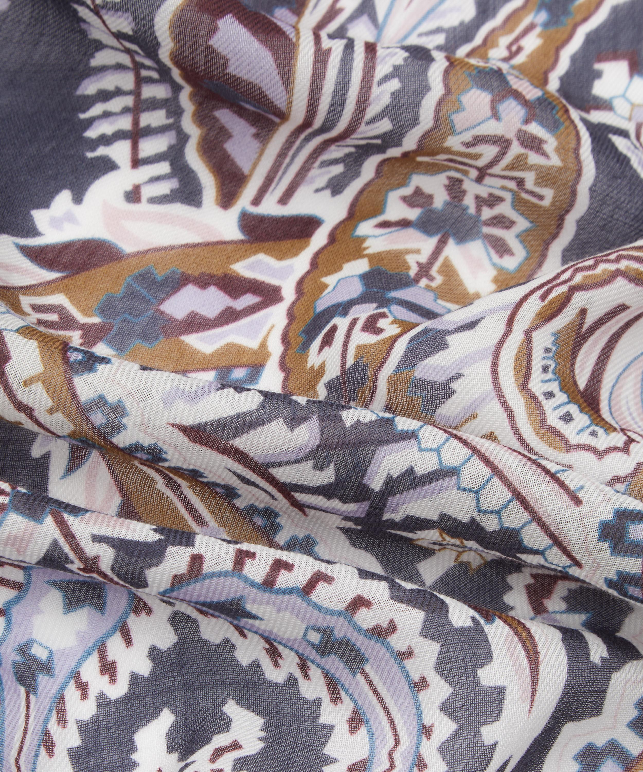 Liberty - Felix and Florence Trail 70X200 Wool-Silk Scarf image number 4