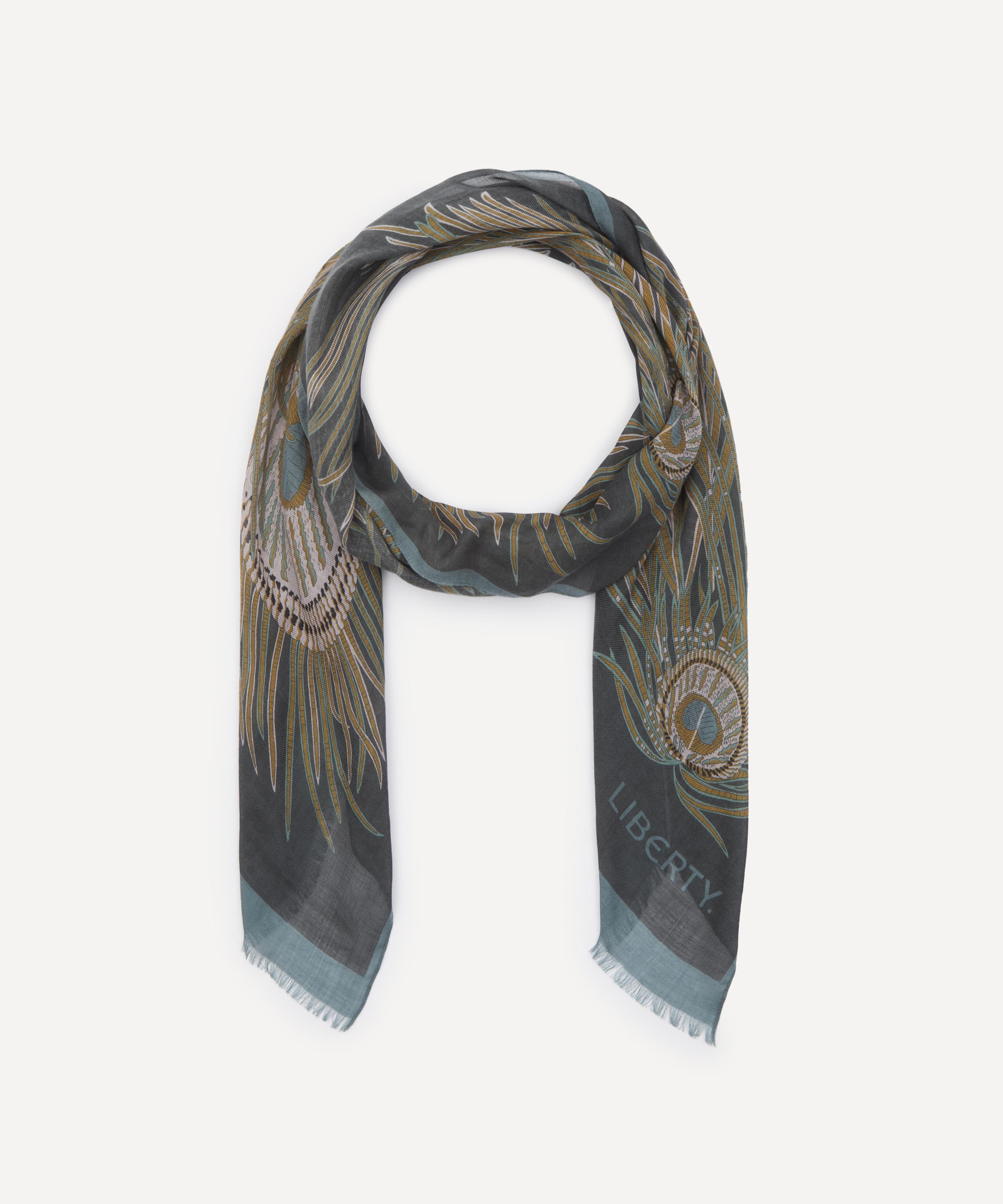 Liberty - Hera Bouquet 70X190 Wool-Silk Scarf image number 2