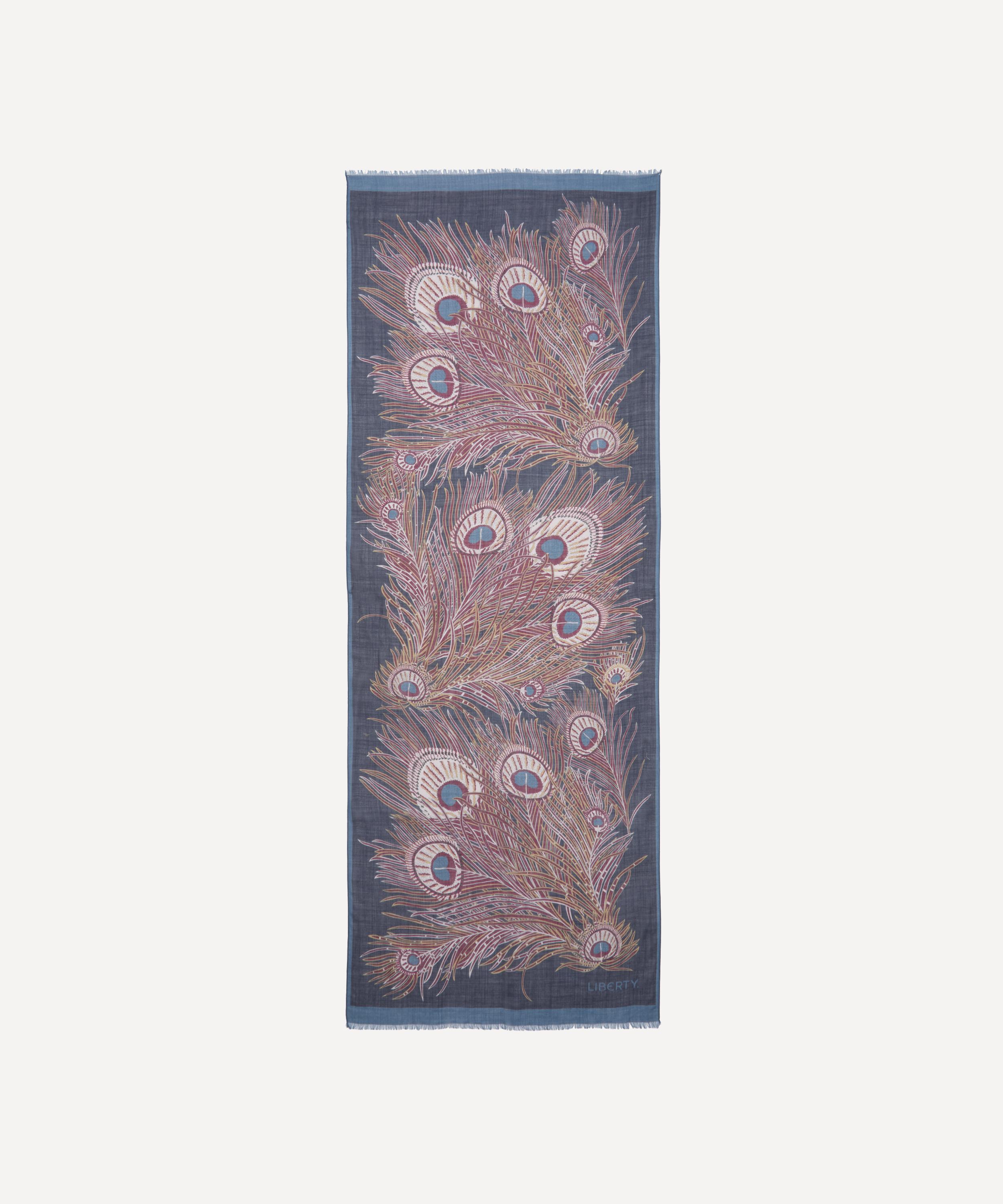 Liberty - Hera Bouquet 70X190 Wool-Silk Scarf image number 0