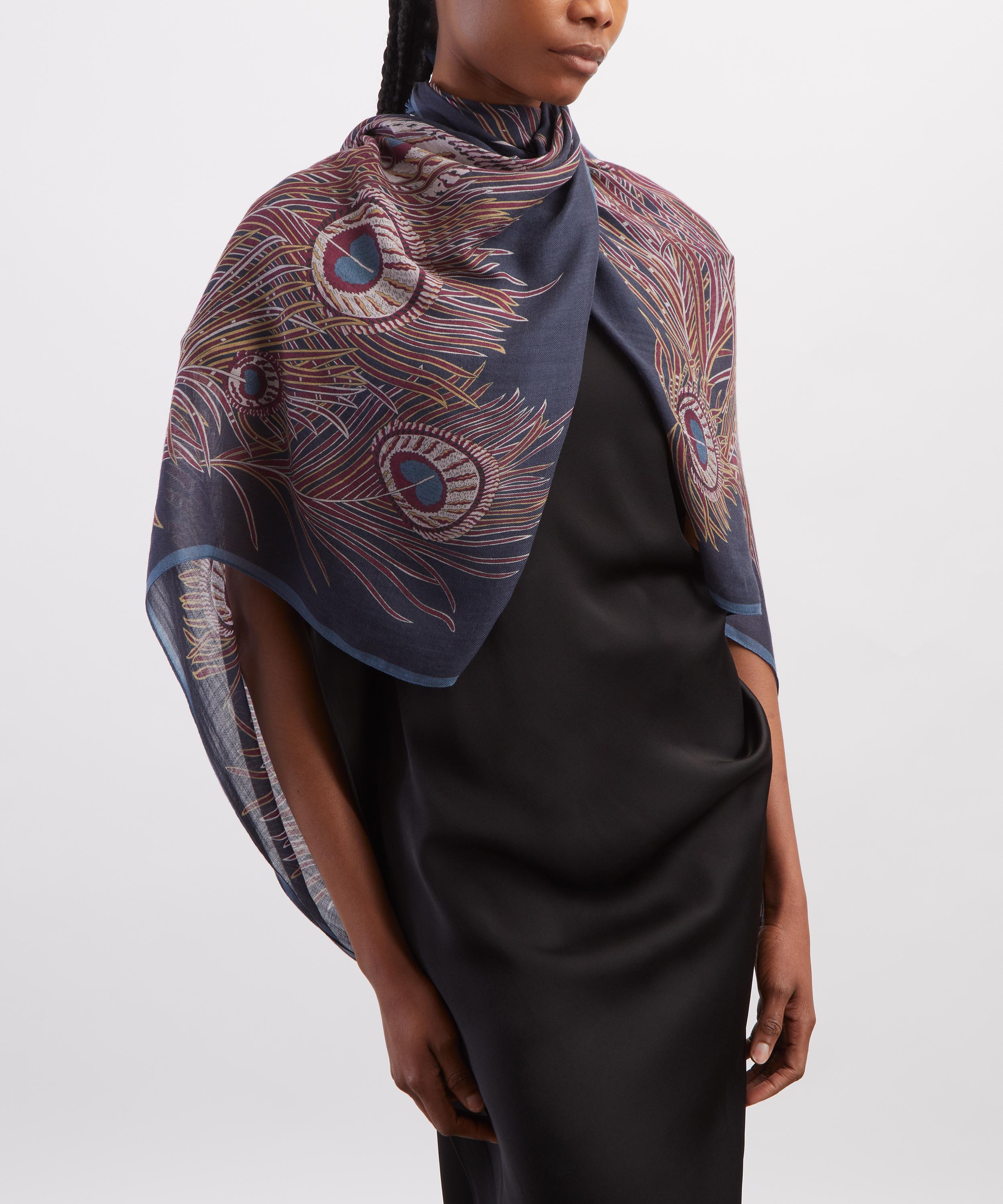 Liberty - Hera Bouquet 70X190 Wool-Silk Scarf image number 1