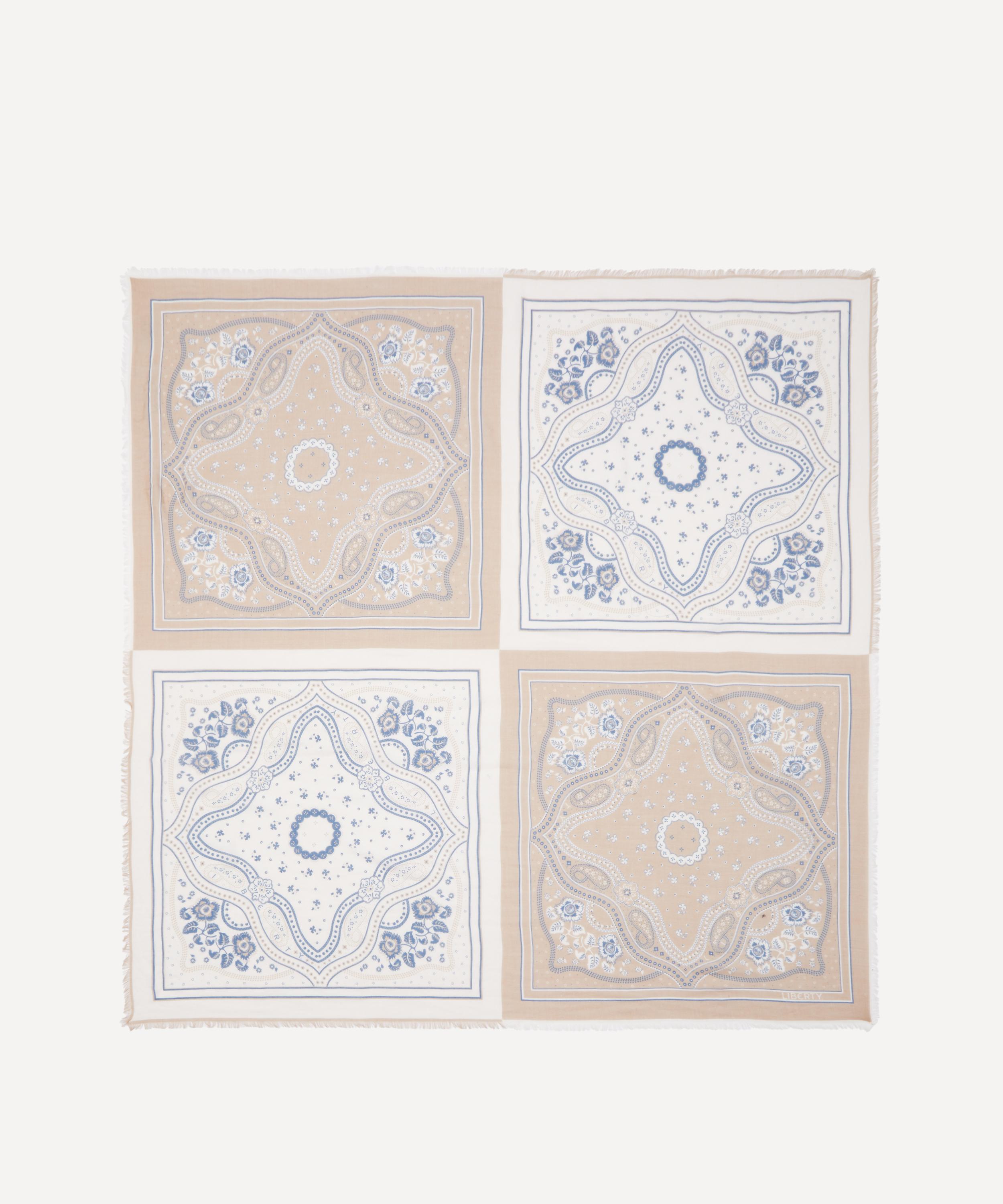 Liberty - Louis Wool-Silk Bandana 140 image number 0