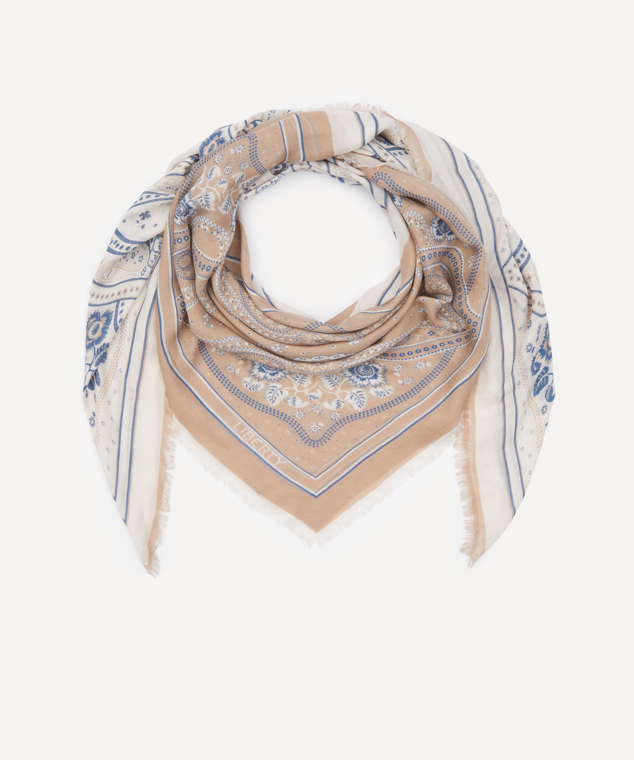 Liberty - Louis Wool-Silk Bandana 140 image number 2