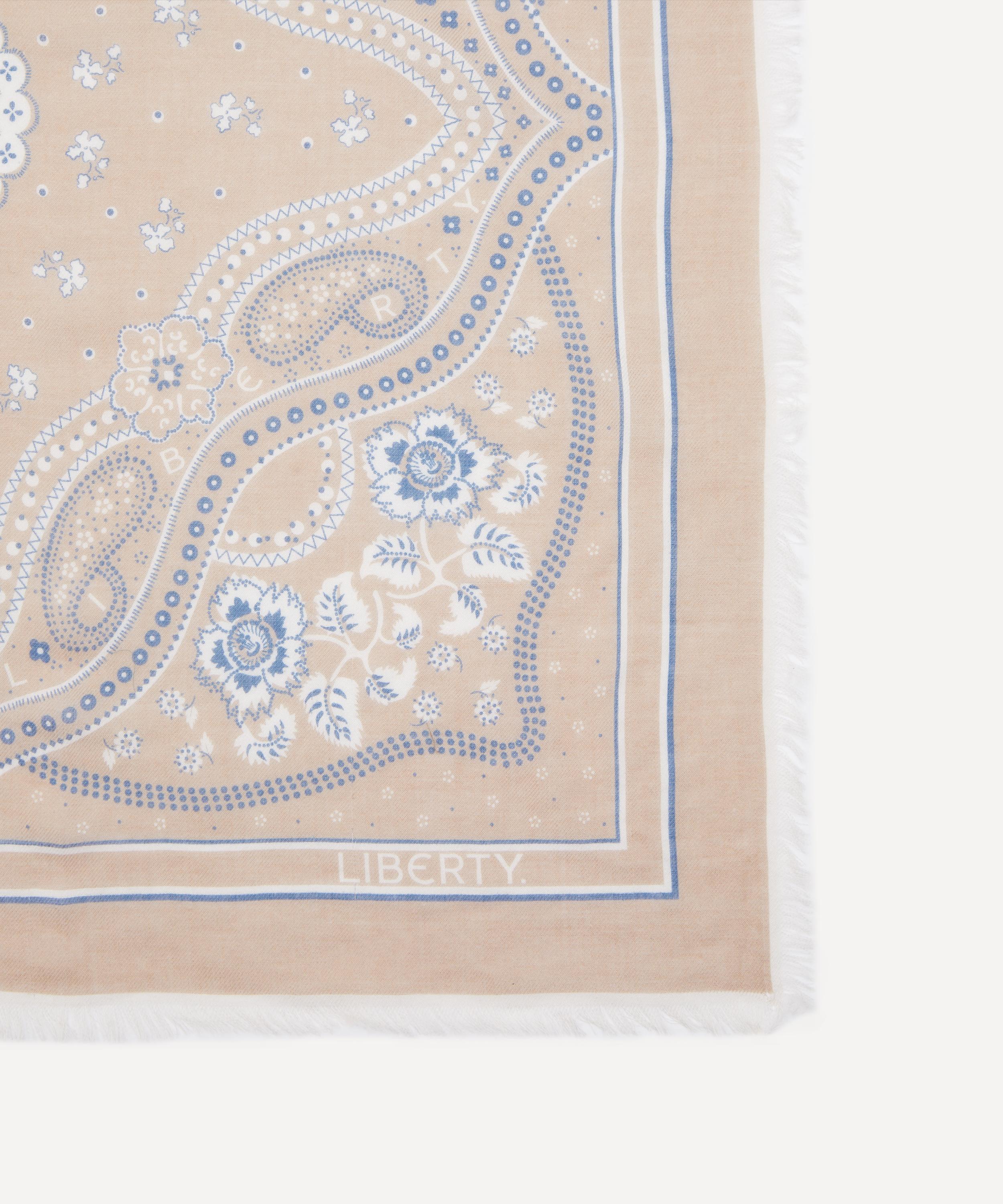Liberty - Louis Wool-Silk Bandana 140 image number 3