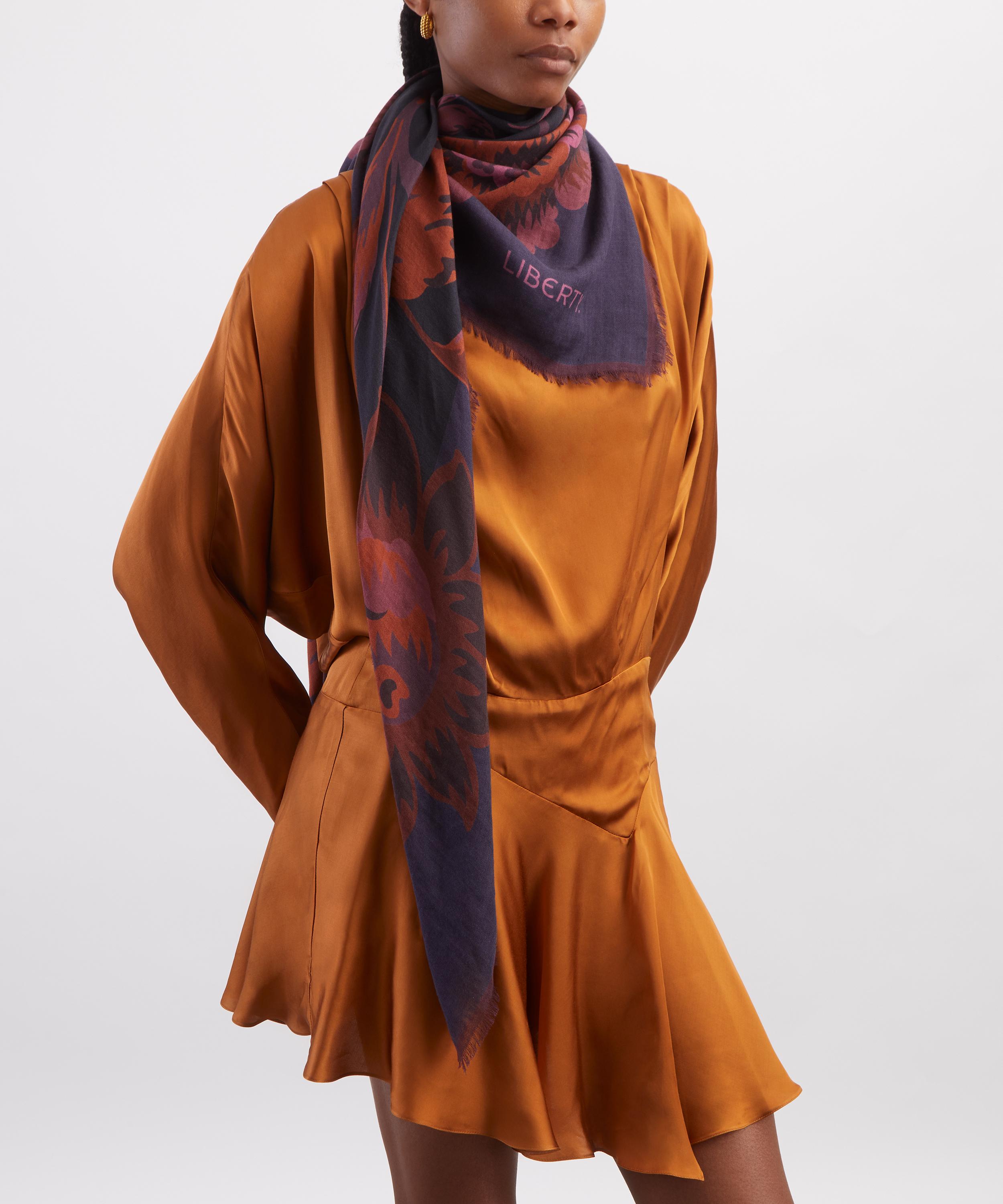 Liberty - Eva Belle Wool-Silk Scarf 140 image number 1