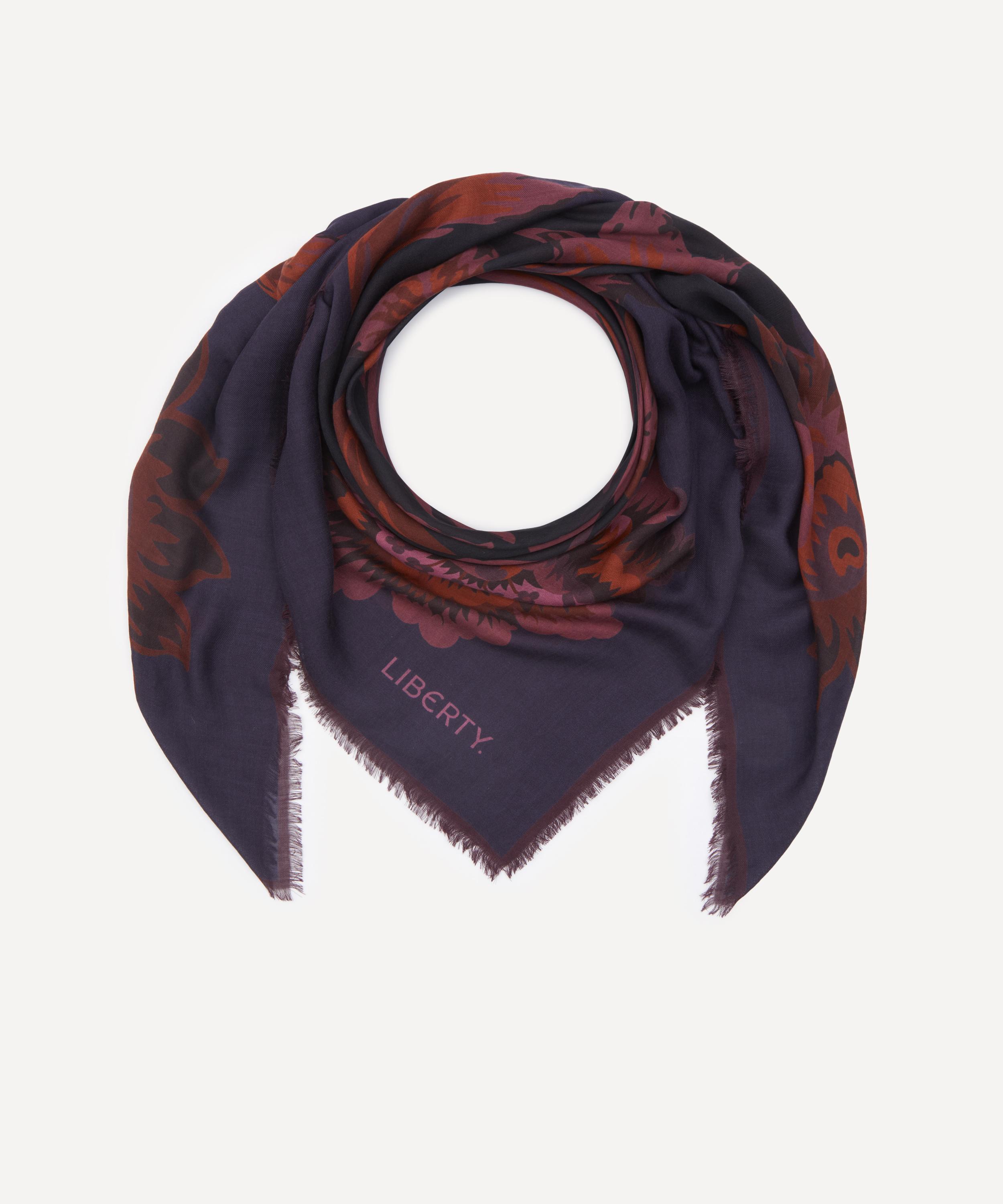 Liberty - Eva Belle Wool-Silk Scarf 140 image number 2