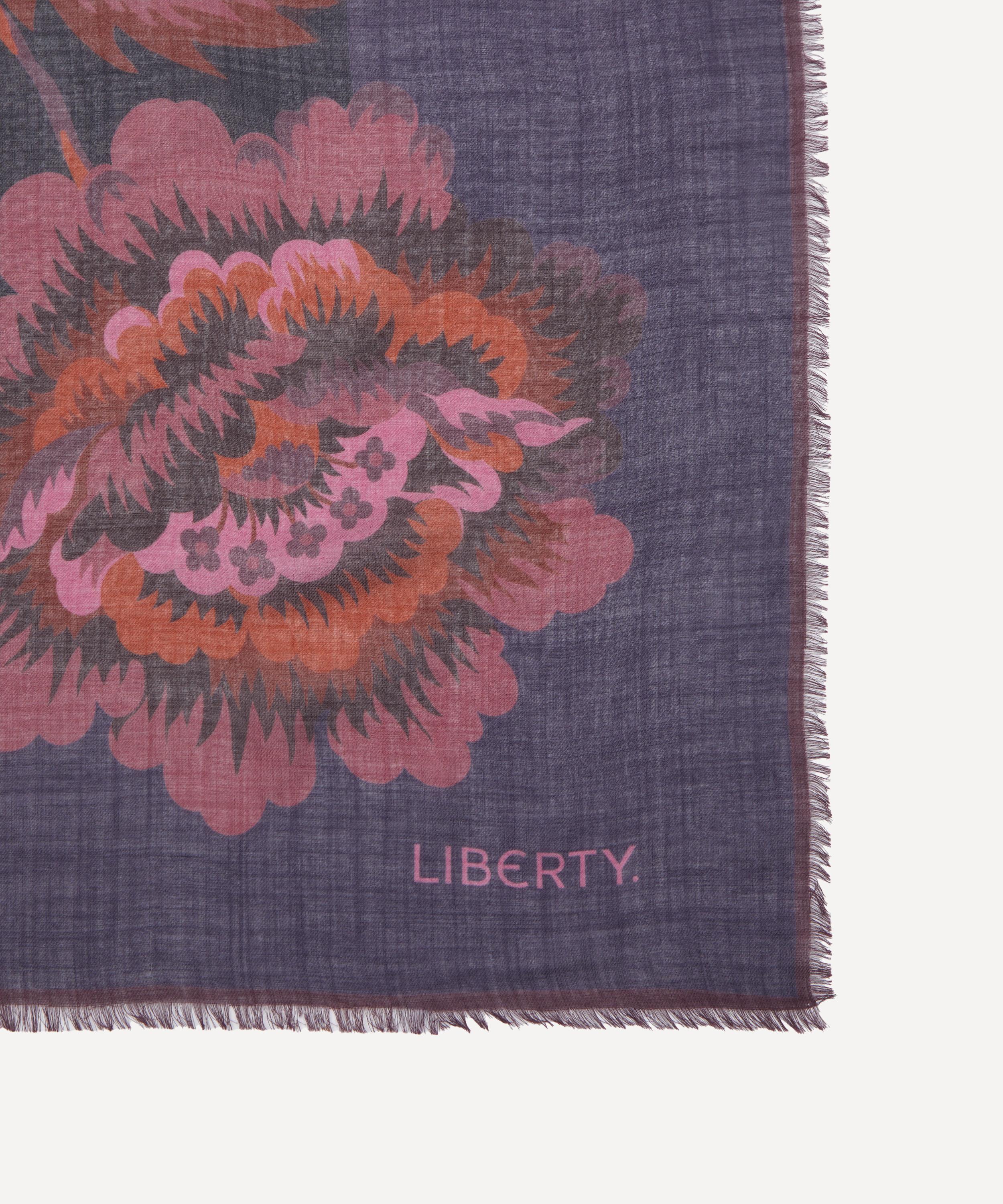 Liberty - Eva Belle Wool-Silk Scarf 140 image number 3