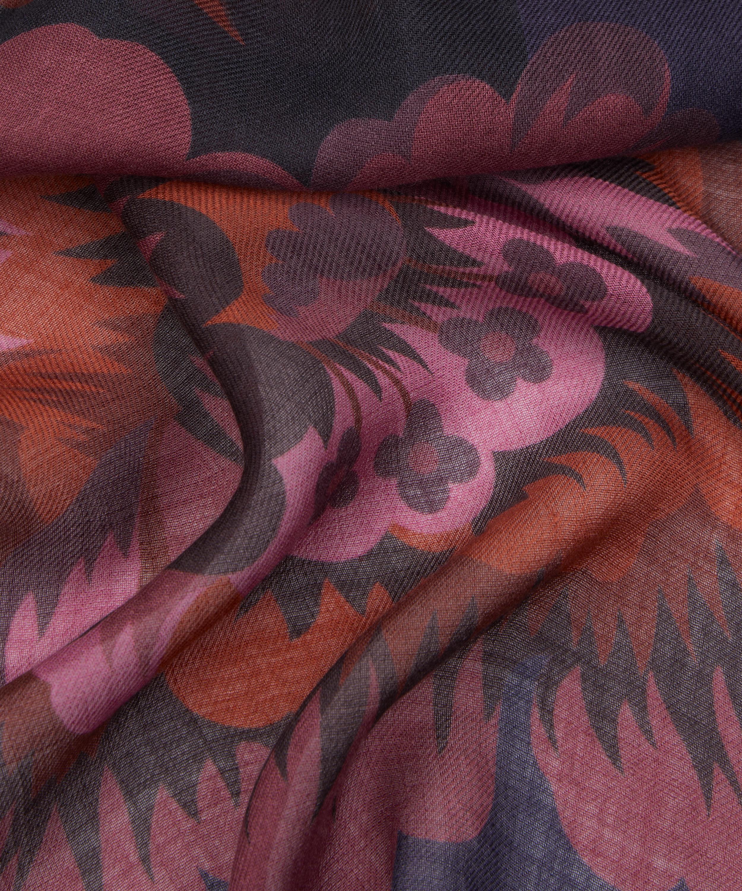 Liberty - Eva Belle Wool-Silk Scarf 140 image number 4