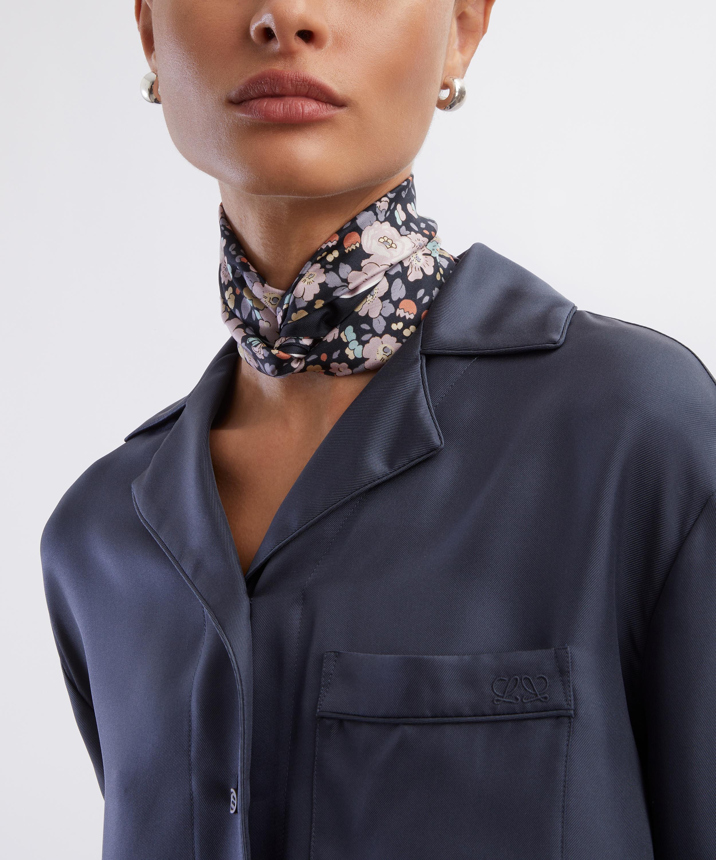 Liberty - Betsy Meadow 15X100 Ribbon Silk Scarf image number 1