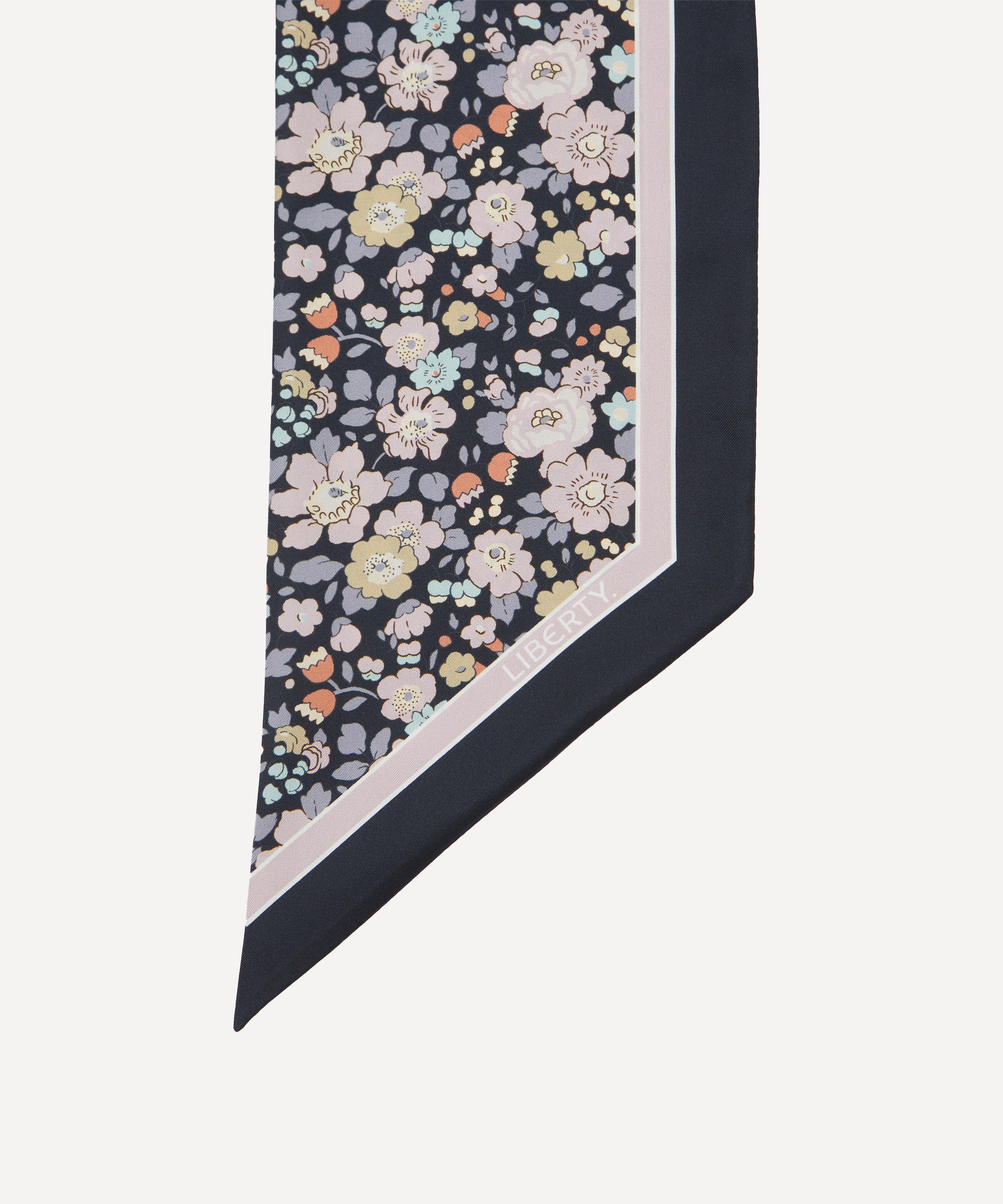 Liberty - Betsy Meadow 15X100 Ribbon Silk Scarf image number 3
