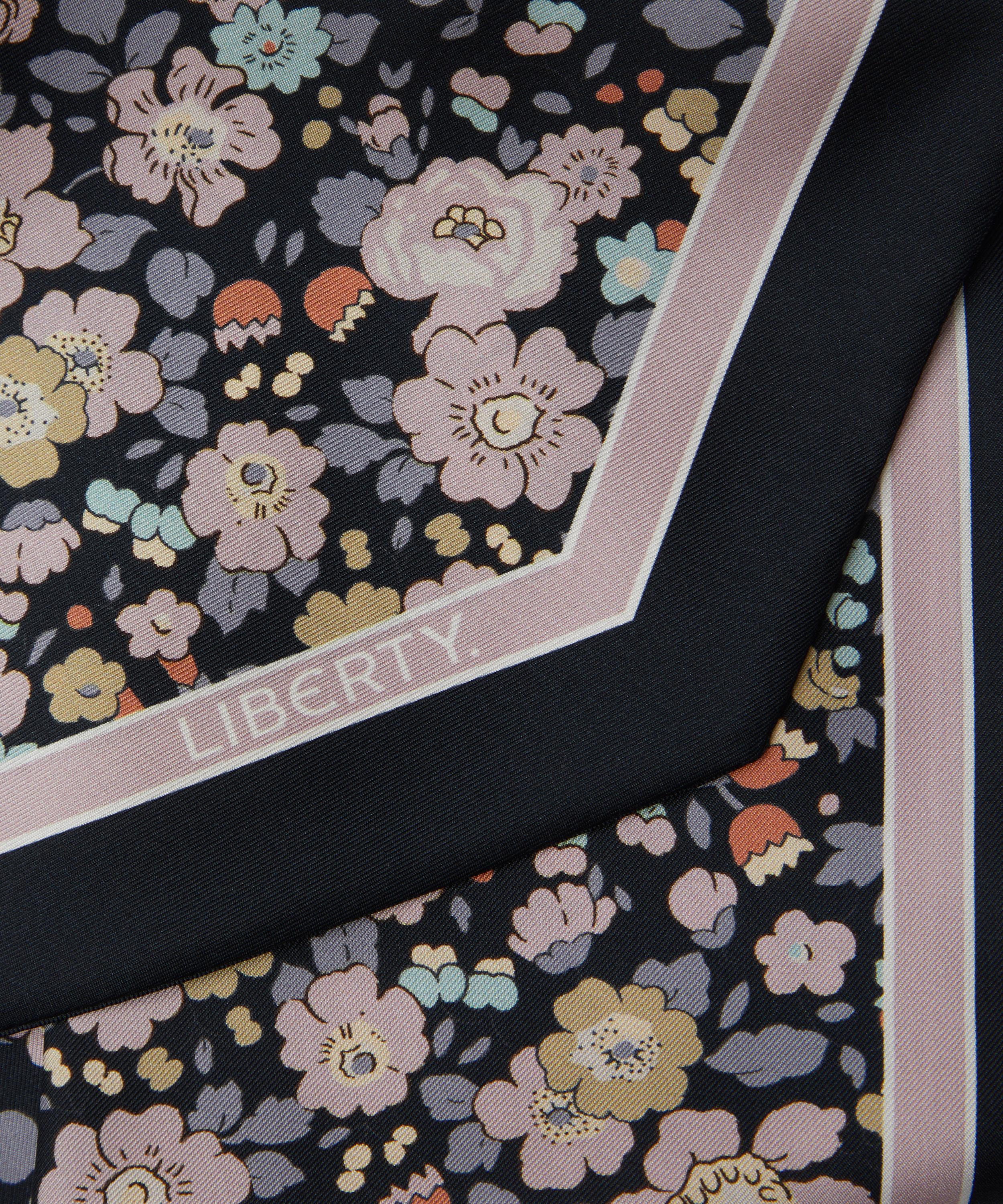Liberty - Betsy Meadow 15X100 Ribbon Silk Scarf image number 4