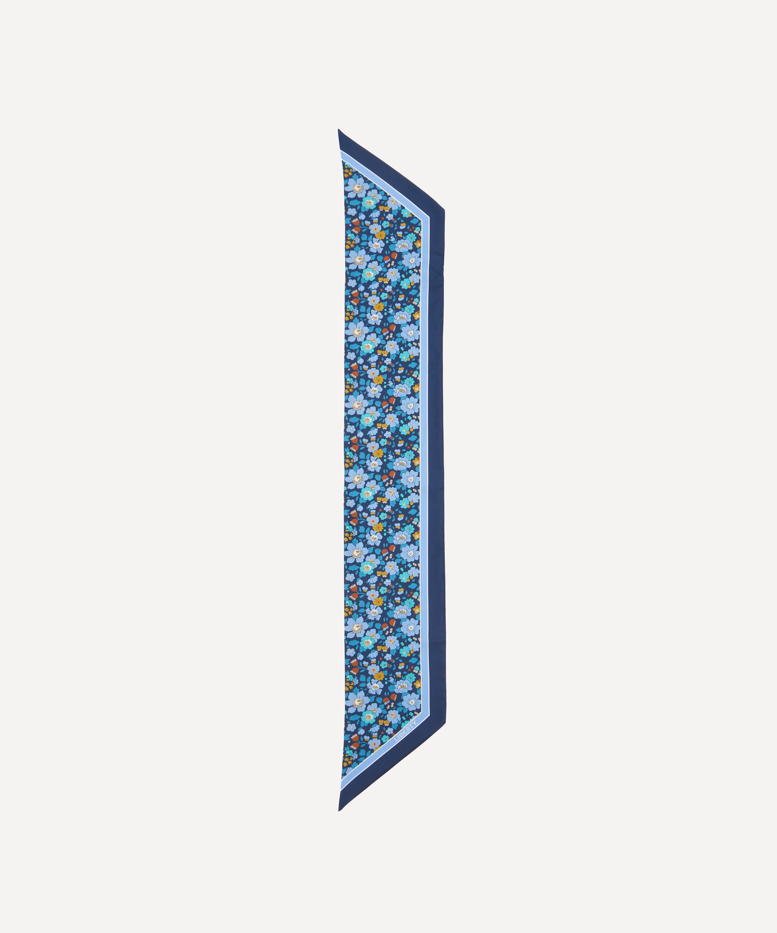 Liberty - Betsy Meadow 15X100 Ribbon Silk Scarf image number 0