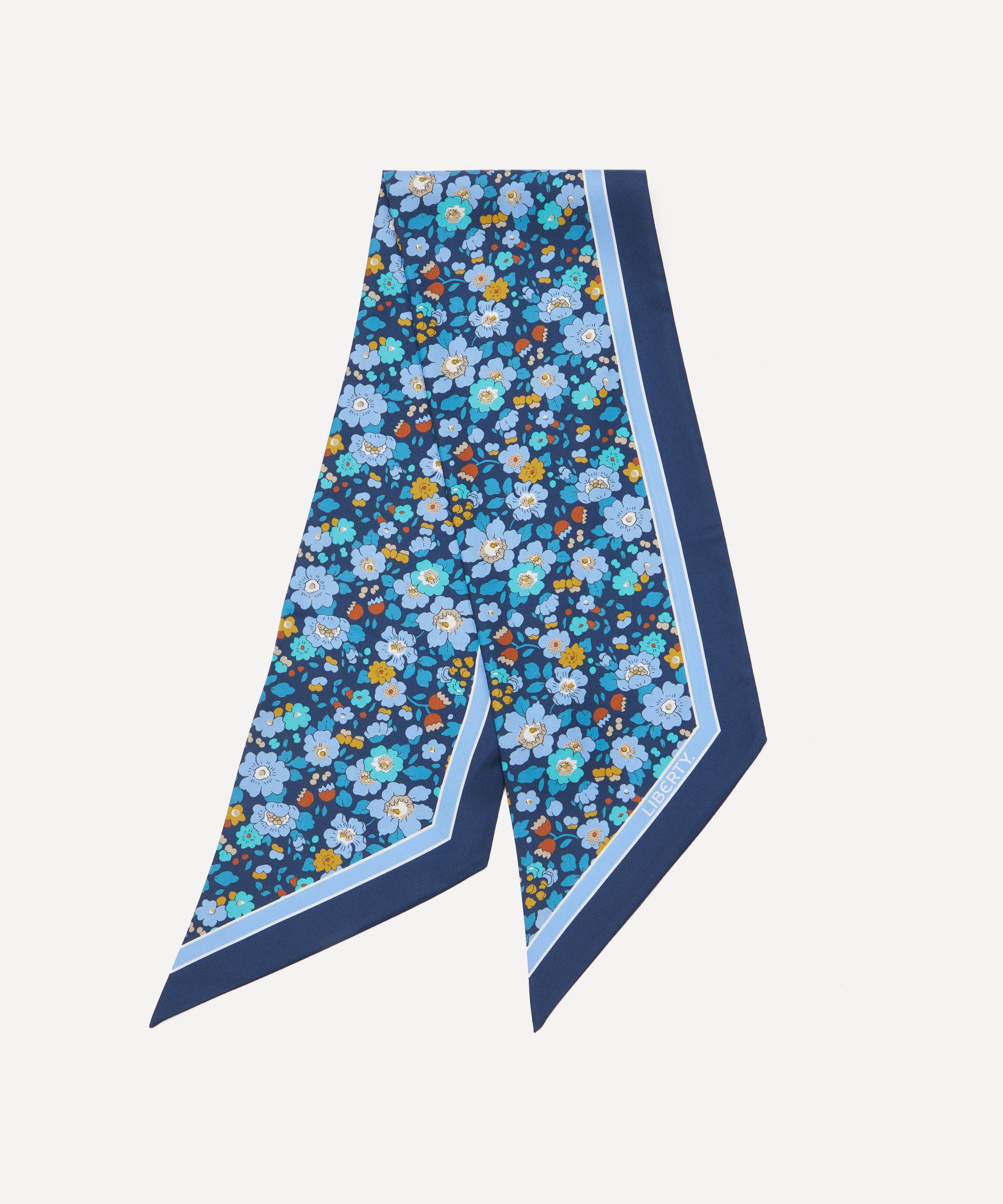 Liberty - Betsy Meadow 15X100 Ribbon Silk Scarf image number 1