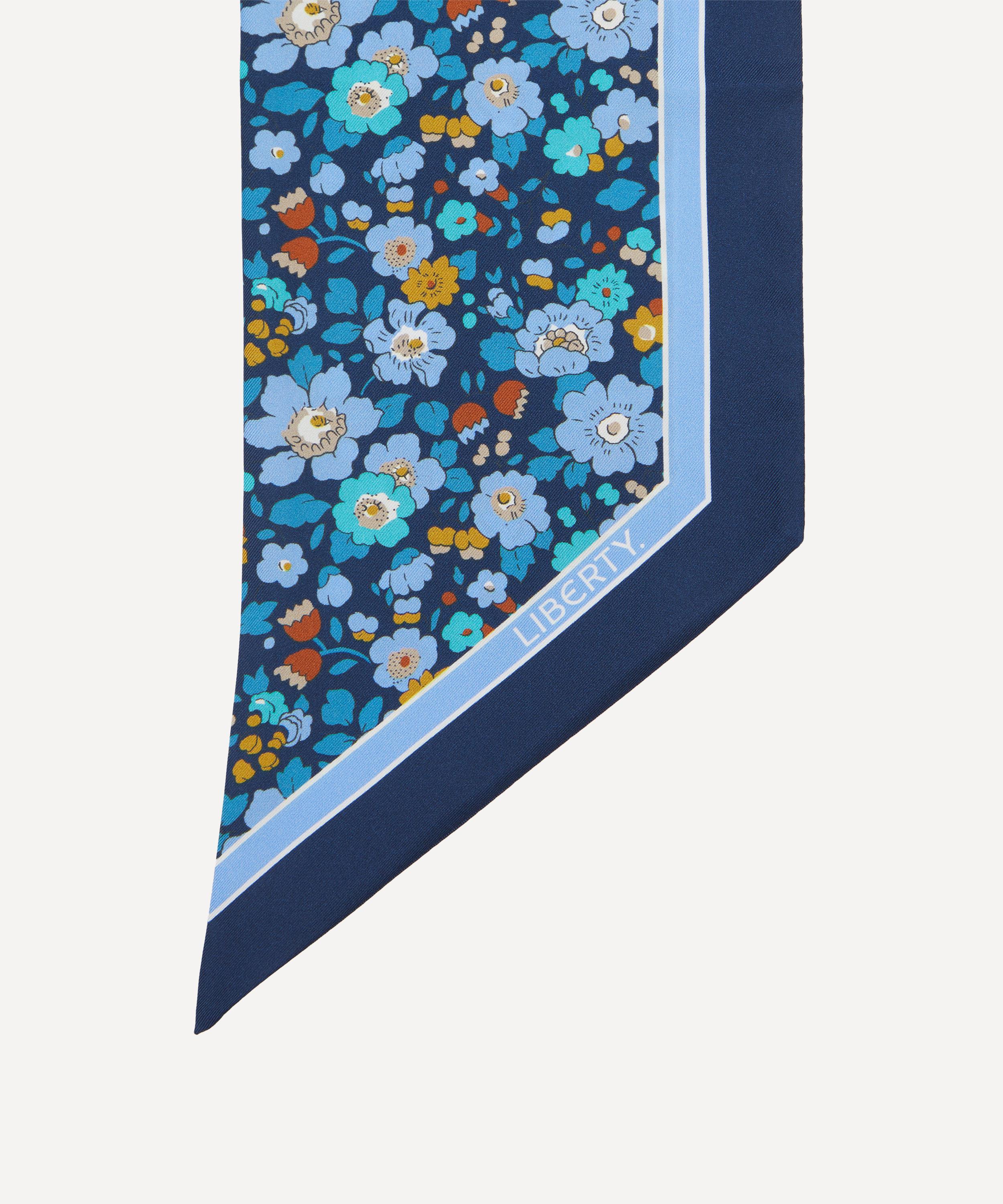 Liberty - Betsy Meadow 15X100 Ribbon Silk Scarf image number 2