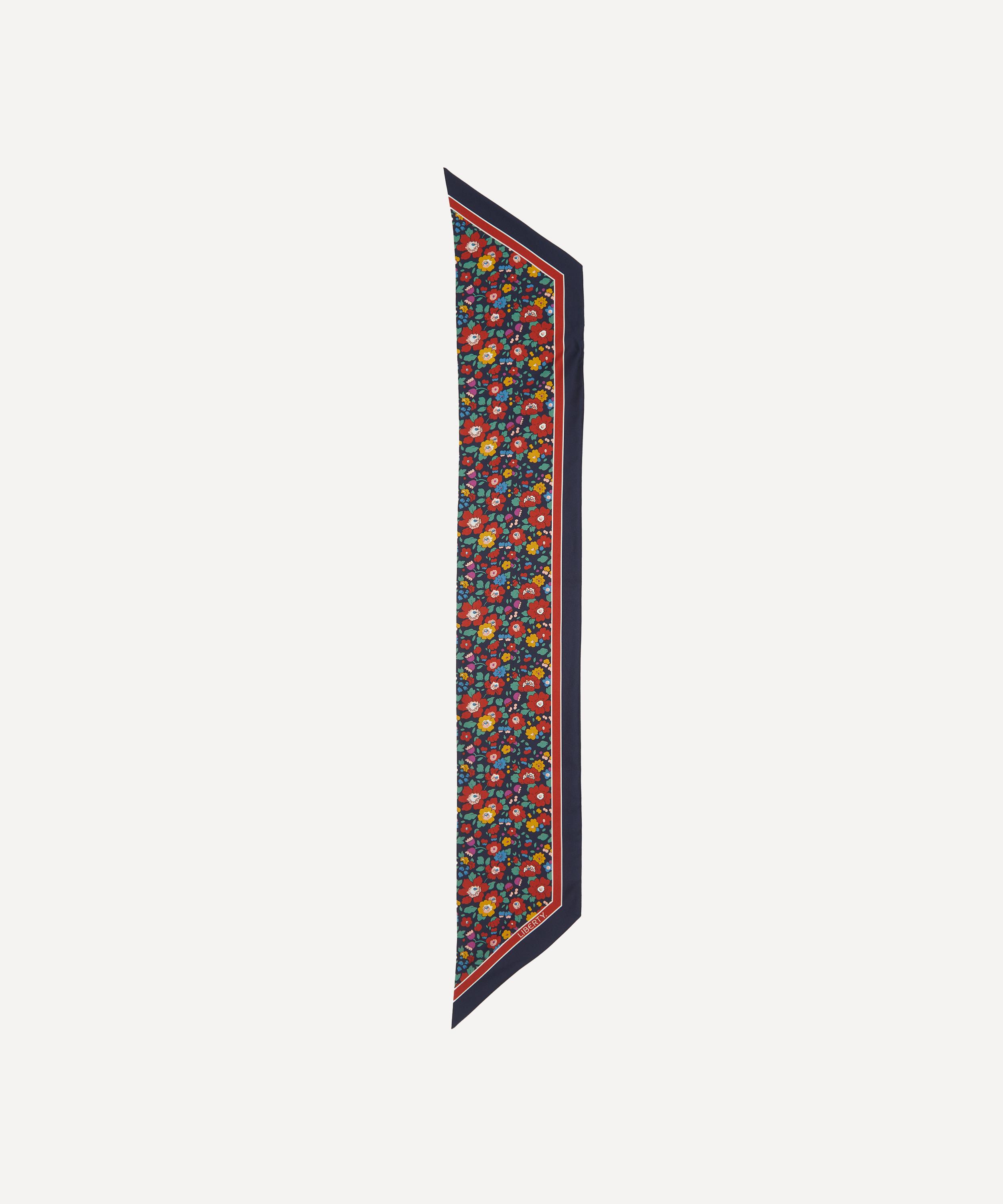 Liberty - Betsy Meadow 15X100 Ribbon Silk Scarf image number 0