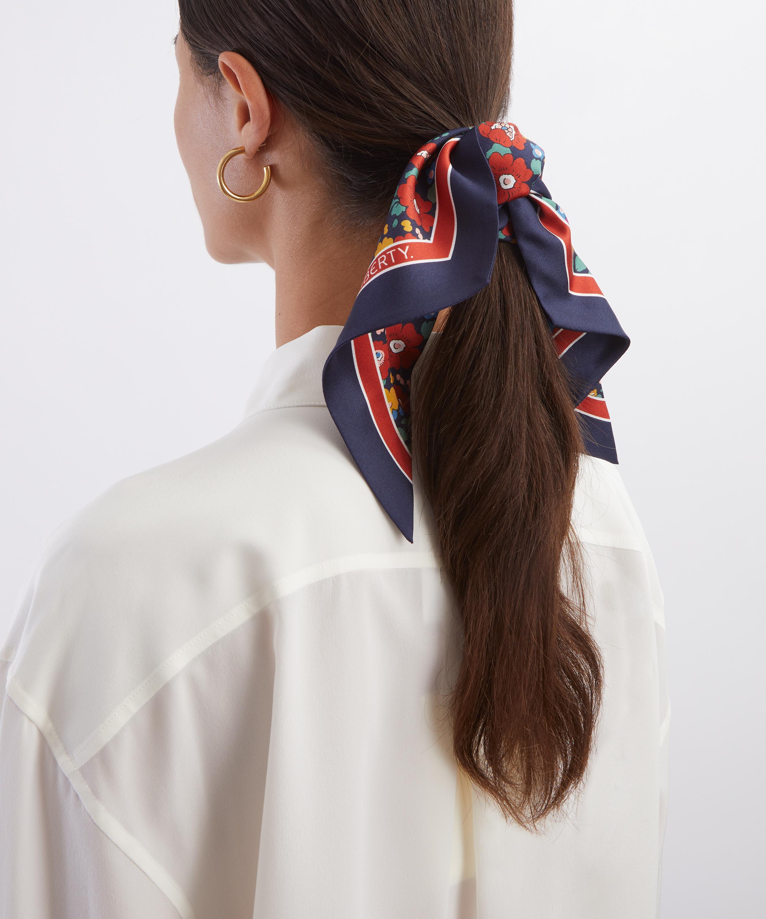 Liberty - Betsy Meadow 15X100 Ribbon Silk Scarf image number 1