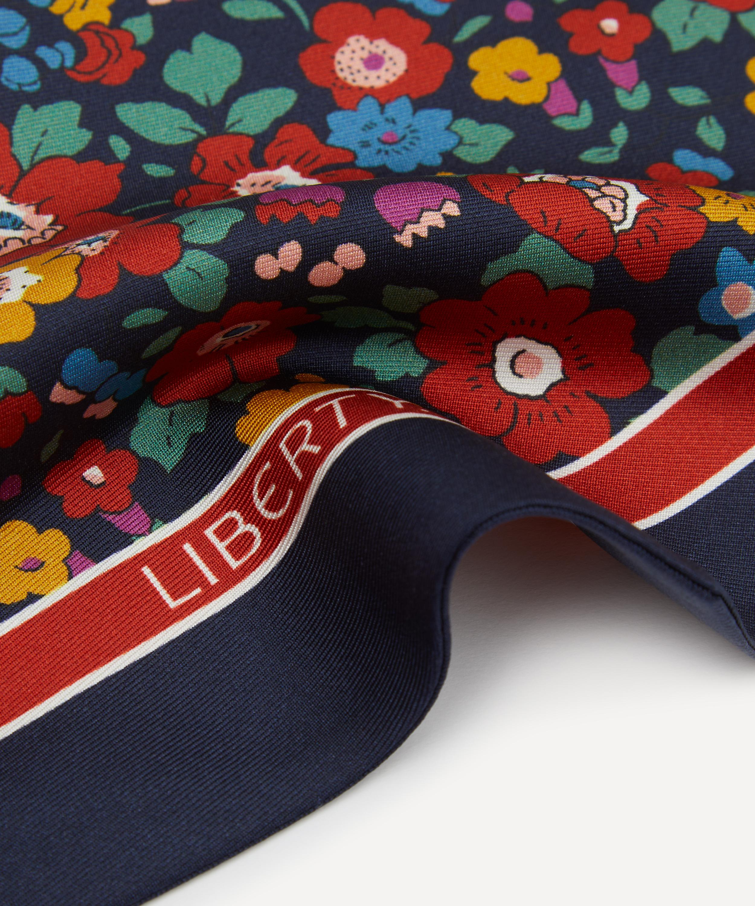 Liberty - Betsy Meadow 15X100 Ribbon Silk Scarf image number 3