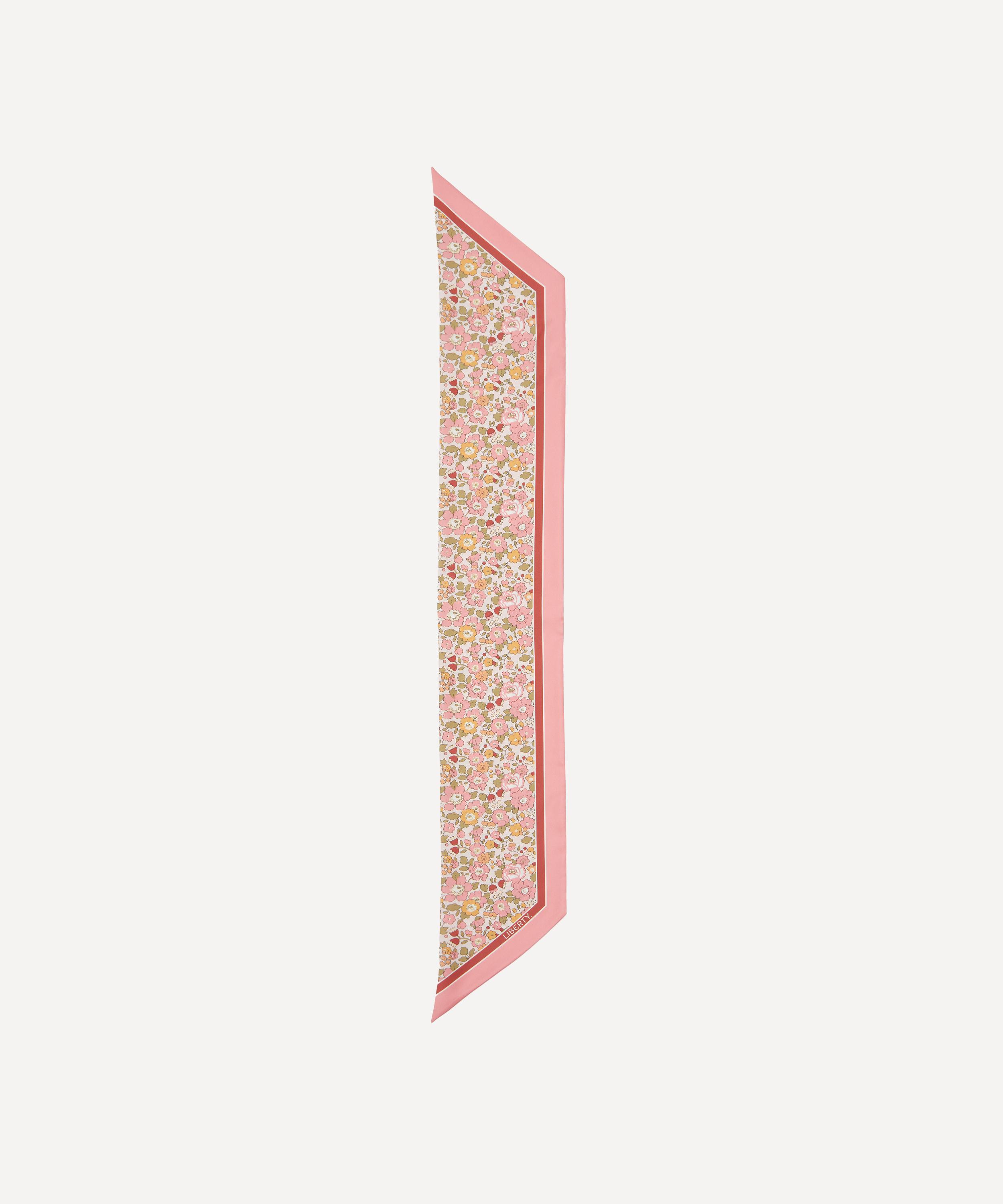 Liberty - Betsy Meadow 15X100 Ribbon Silk Scarf image number 0