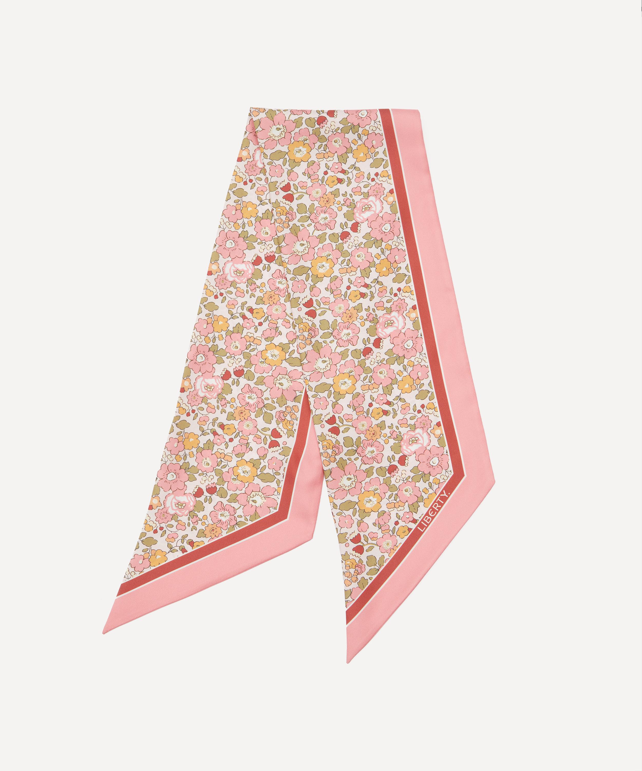 Liberty - Betsy Meadow 15X100 Ribbon Silk Scarf image number 1