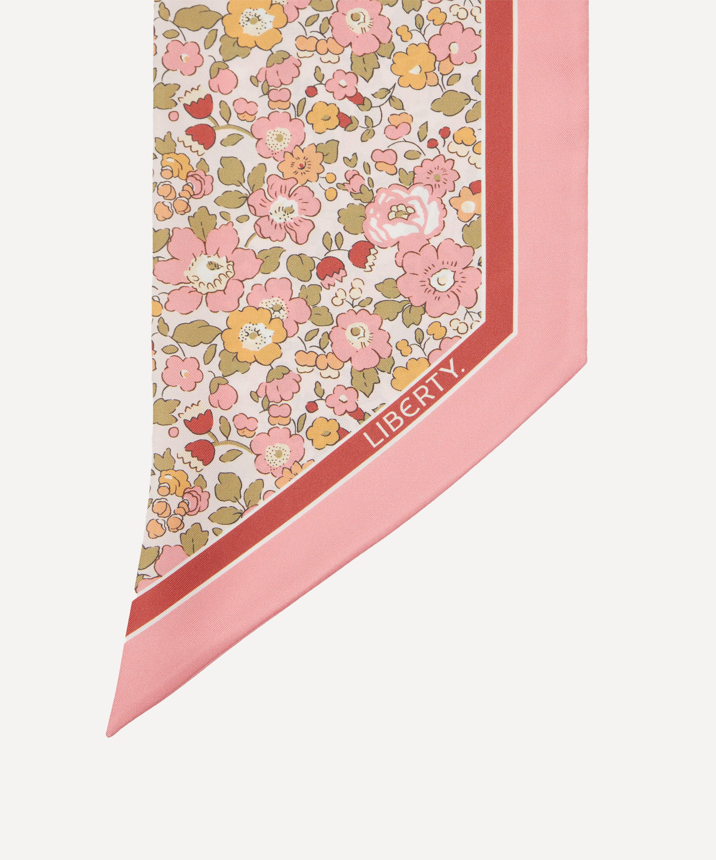 Liberty - Betsy Meadow 15X100 Ribbon Silk Scarf image number 2