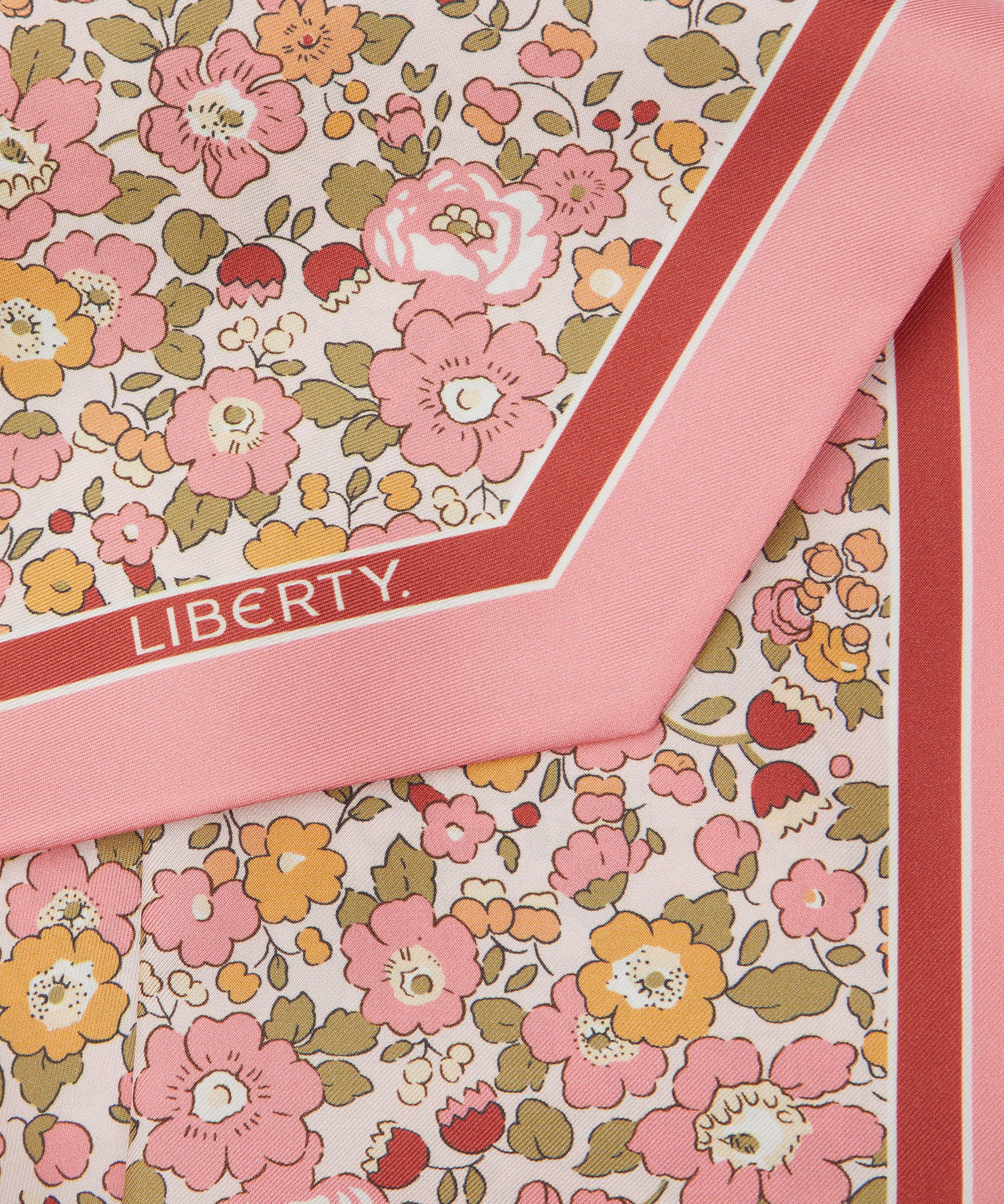 Liberty - Betsy Meadow 15X100 Ribbon Silk Scarf image number 3