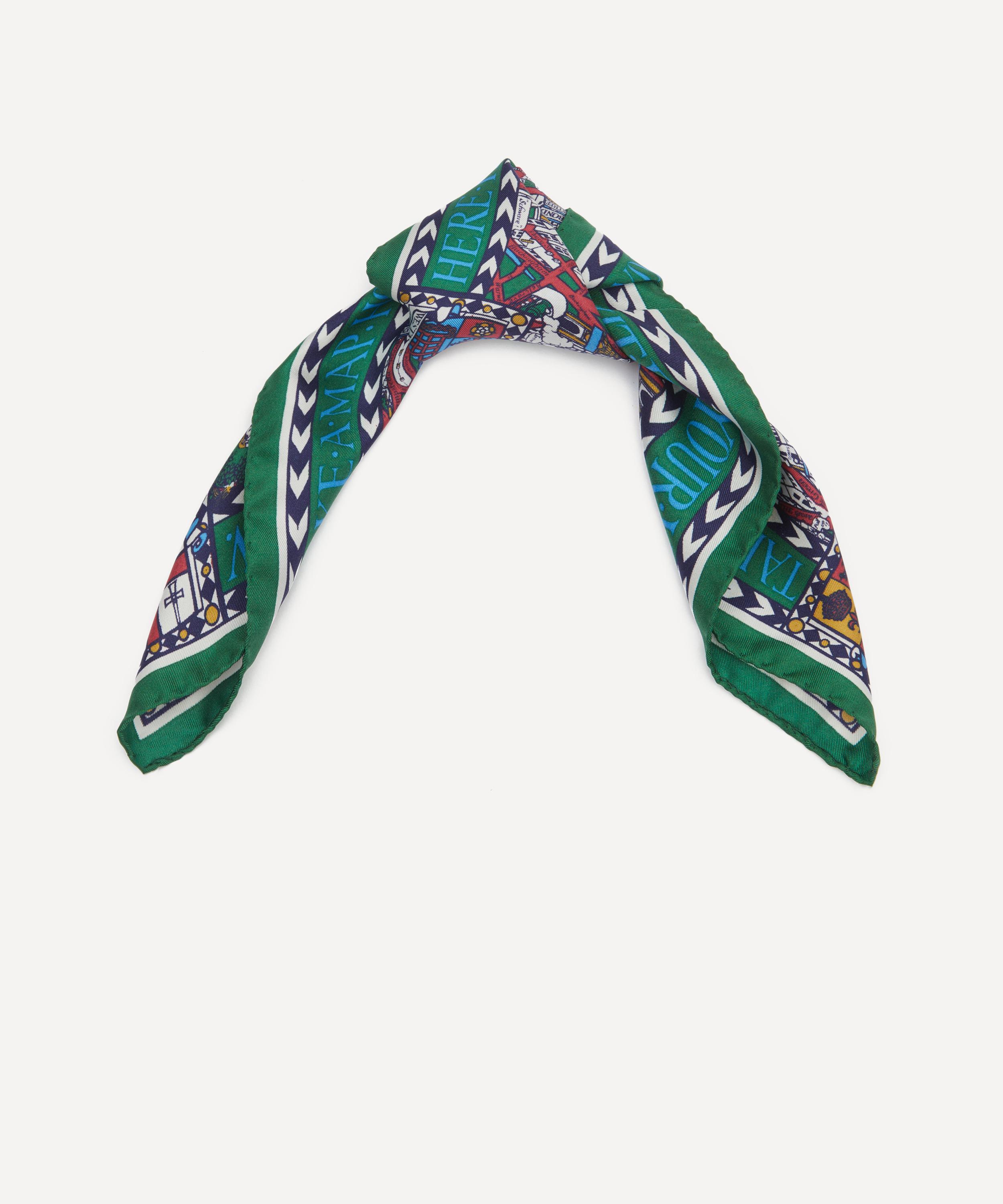 Liberty - Big Smoke Silk Scarf 45 image number 2