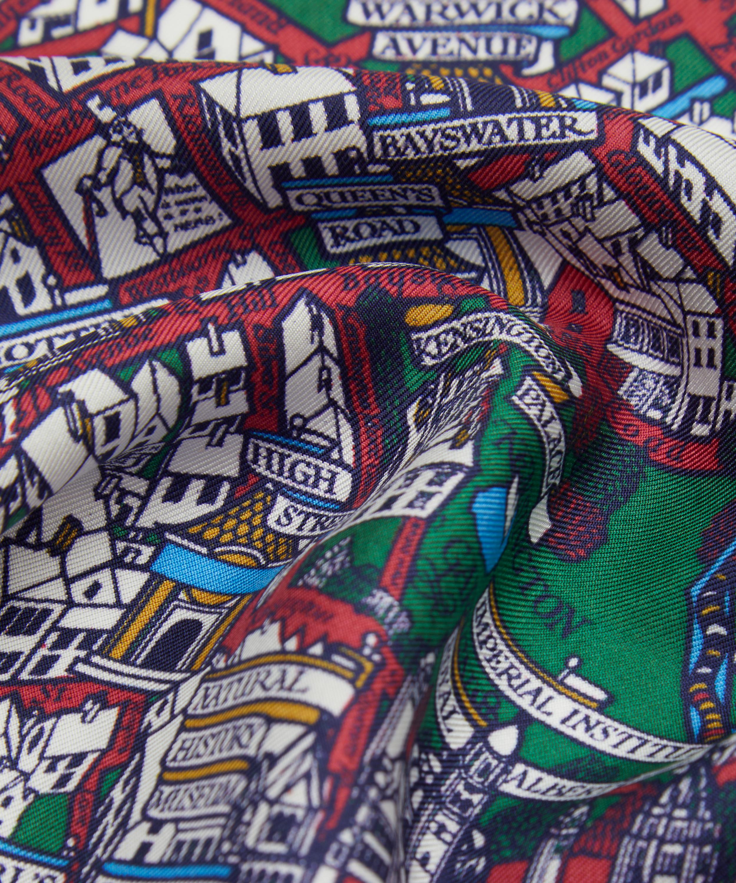 Liberty - Big Smoke Silk Scarf 45 image number 3