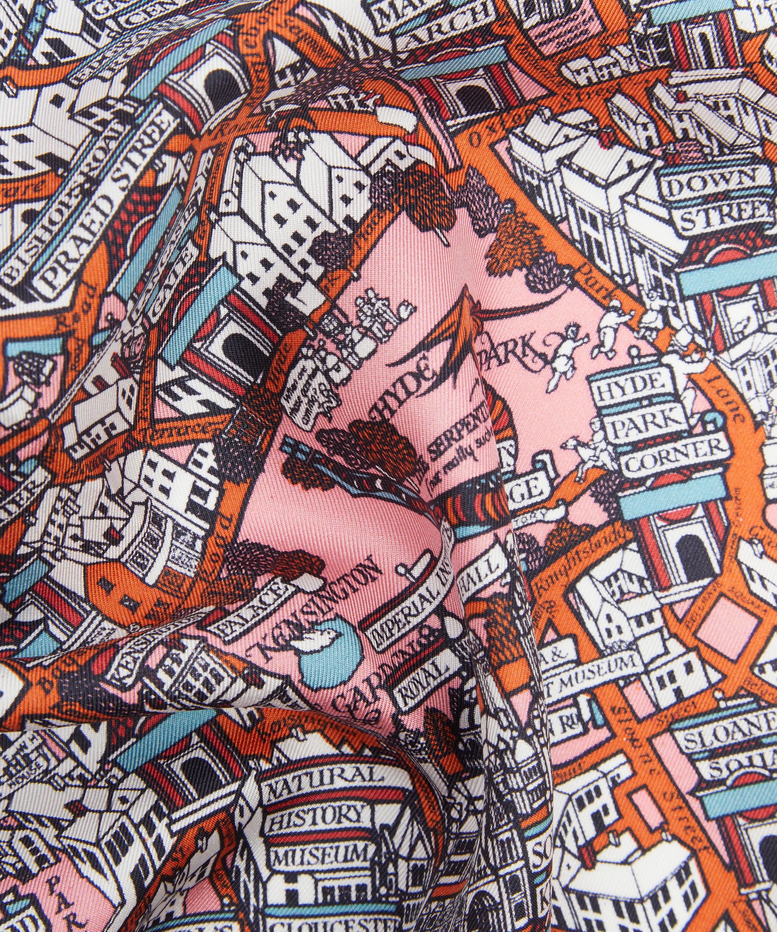 Liberty - Big Smoke Silk Scarf 45 image number 4
