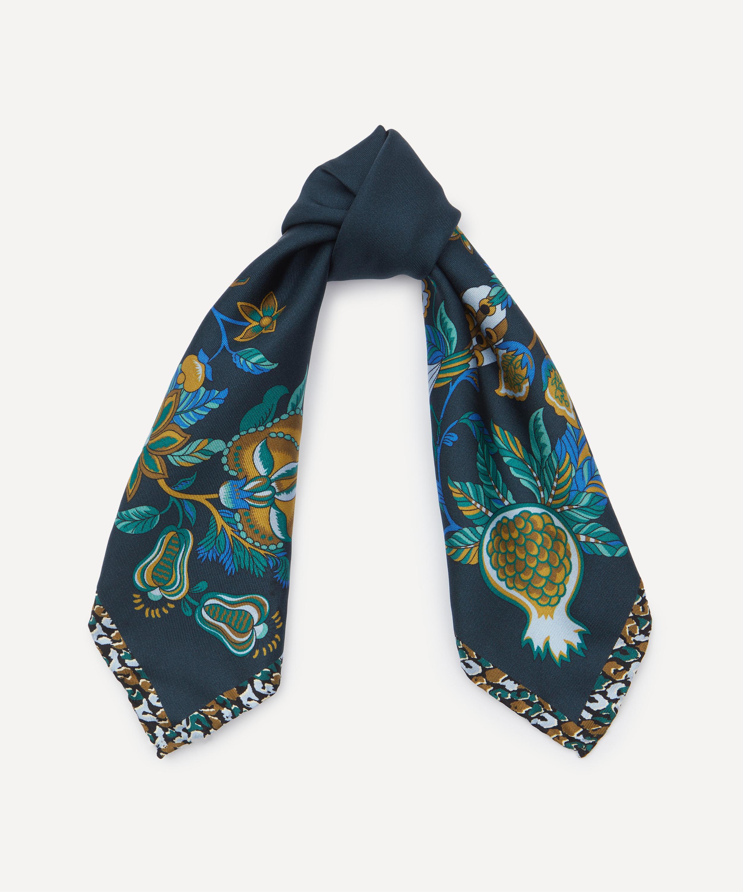 Liberty - Tree of Life Forest Silk Scarf 45 image number 1