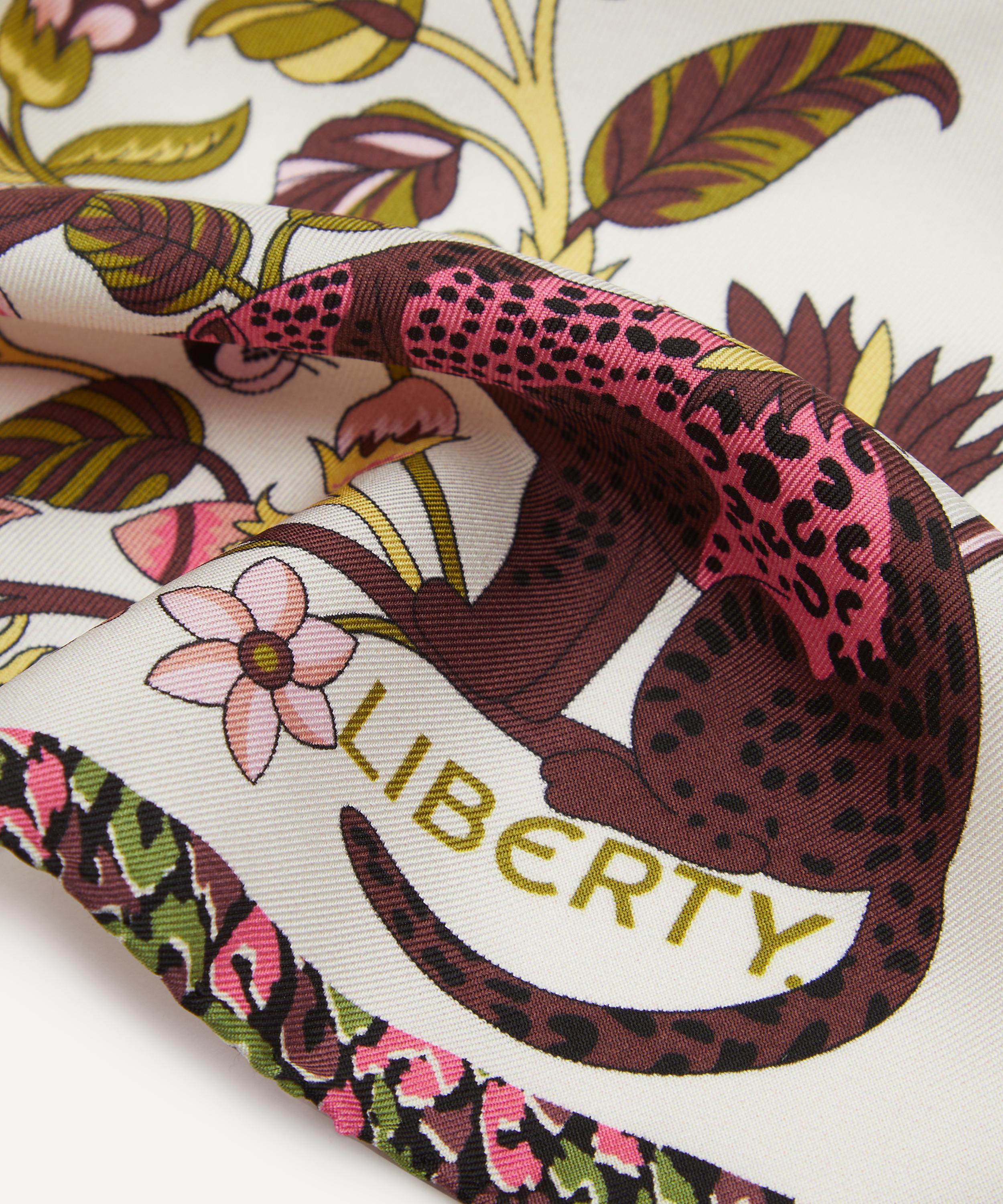 Liberty - Tree of Life Forest Silk Scarf 45 image number 3