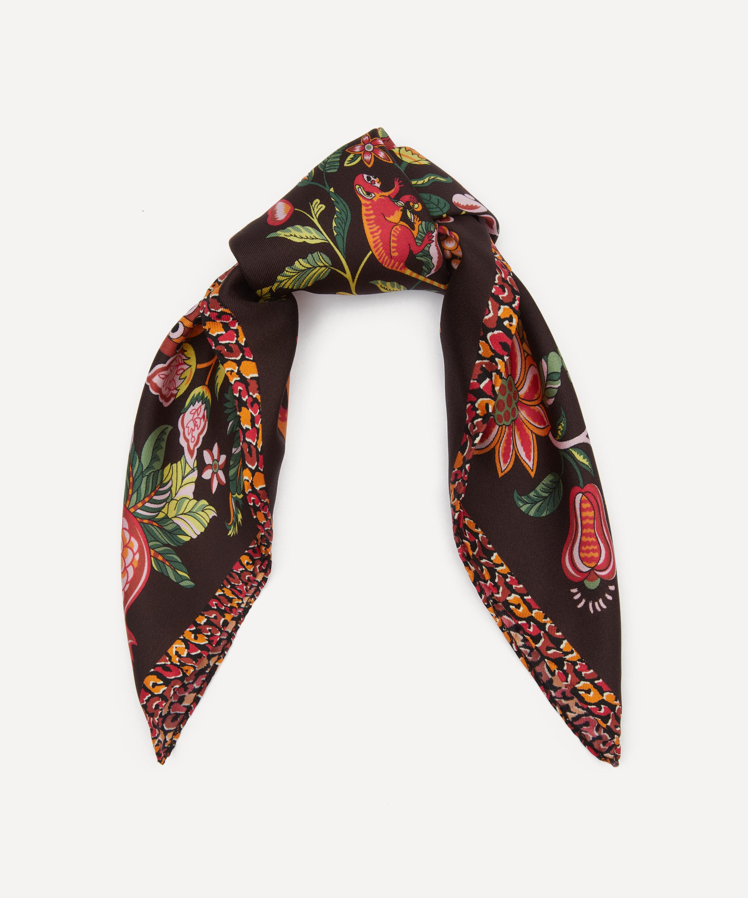 Liberty - Tree of Life Forest Silk Scarf 45 image number 2