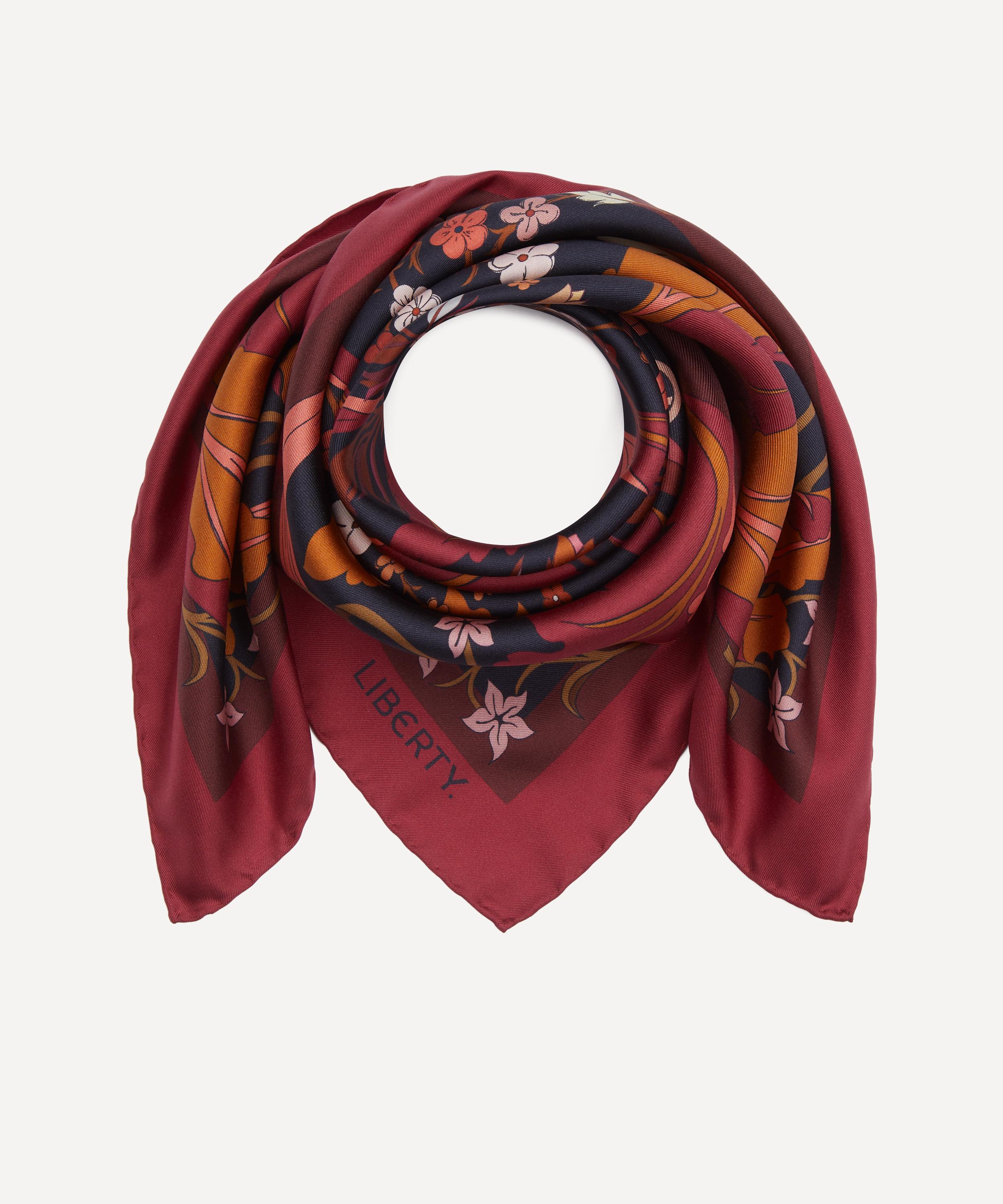 Liberty - May&rsquo;s Garden Silk Scarf 70 image number 1