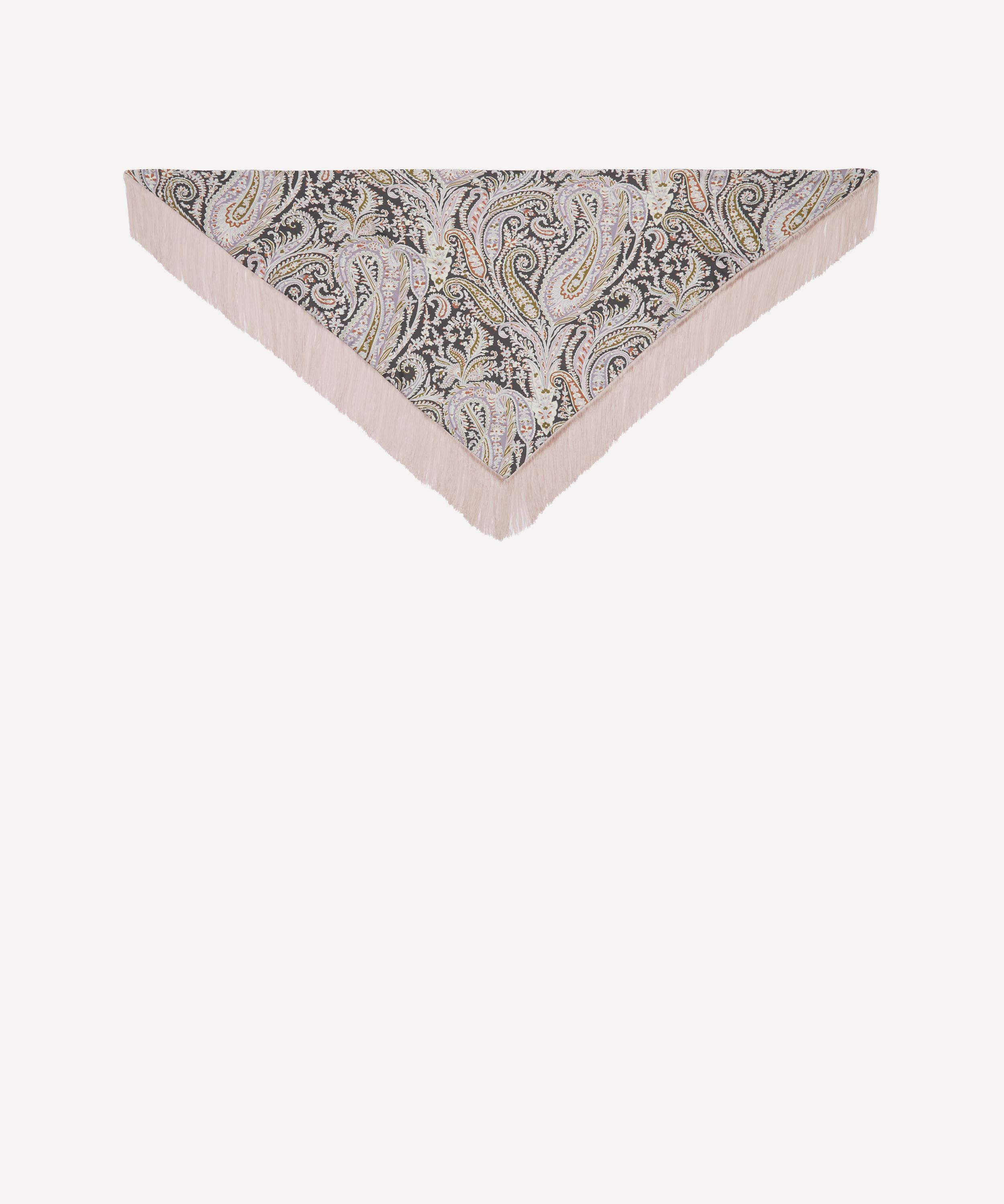 Liberty - Felix and Florence Fringe 100X140 Triangle Silk Scarf