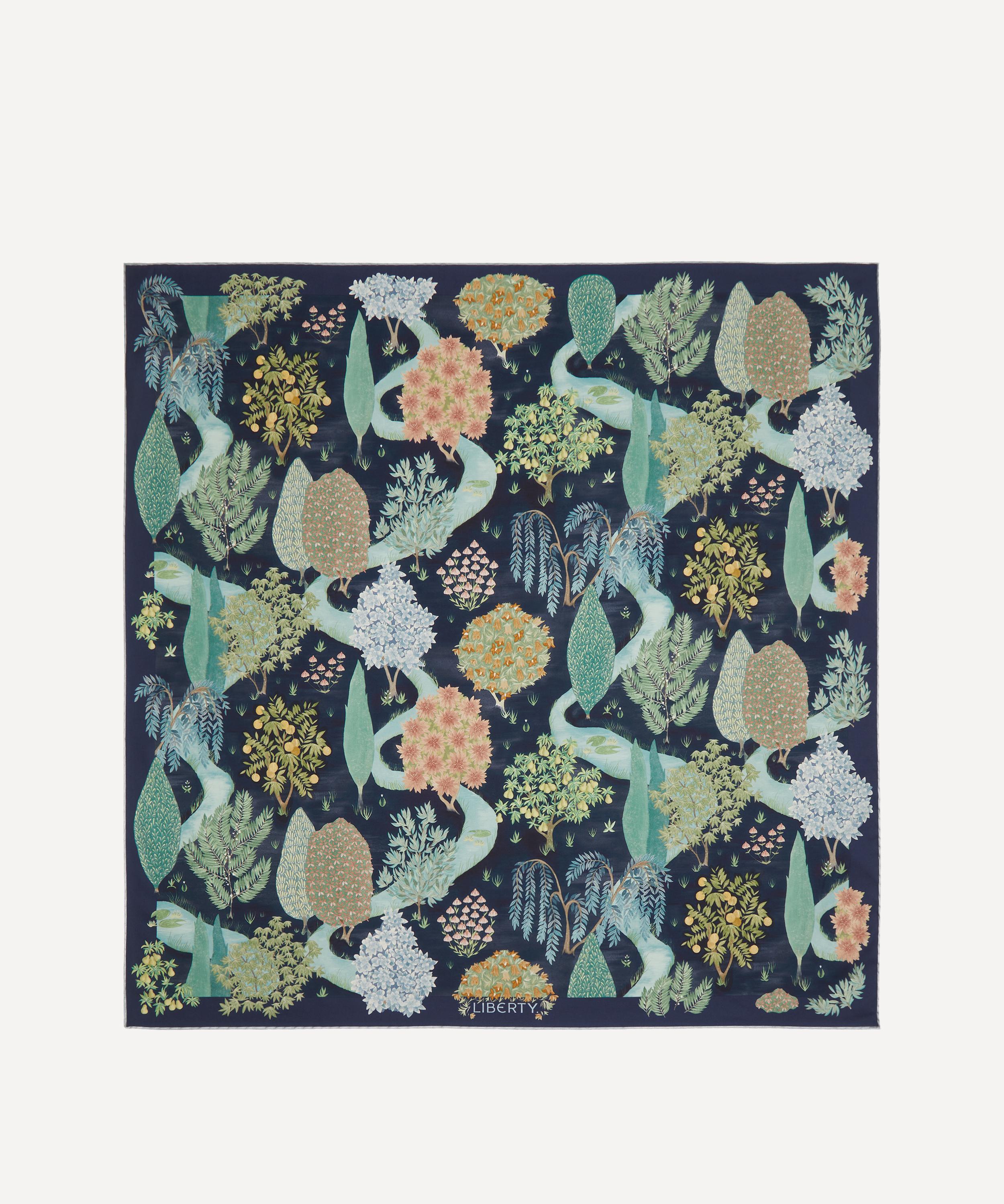 Liberty - Persian Gardens Silk Scarf 90 image number 0