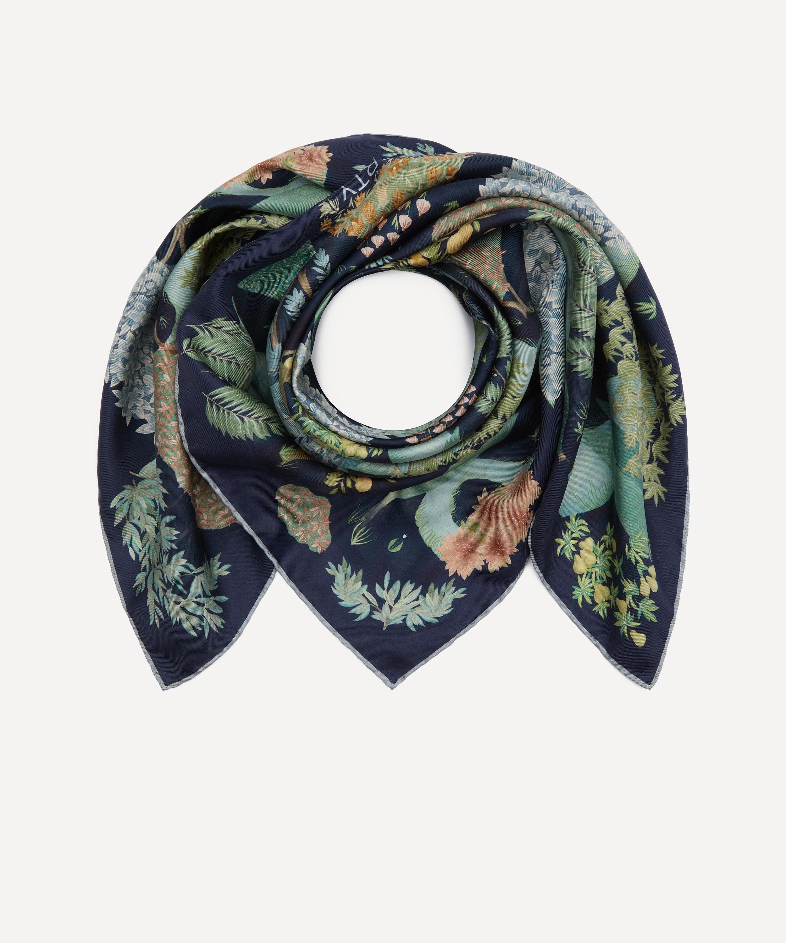Liberty - Persian Gardens Silk Scarf 90 image number 1
