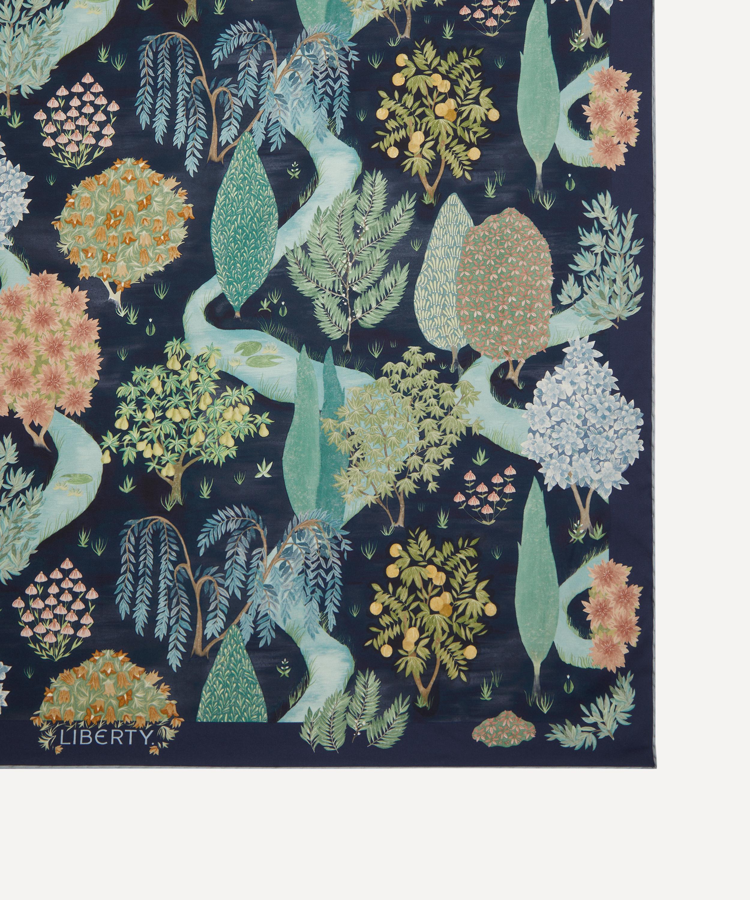 Liberty - Persian Gardens Silk Scarf 90 image number 2