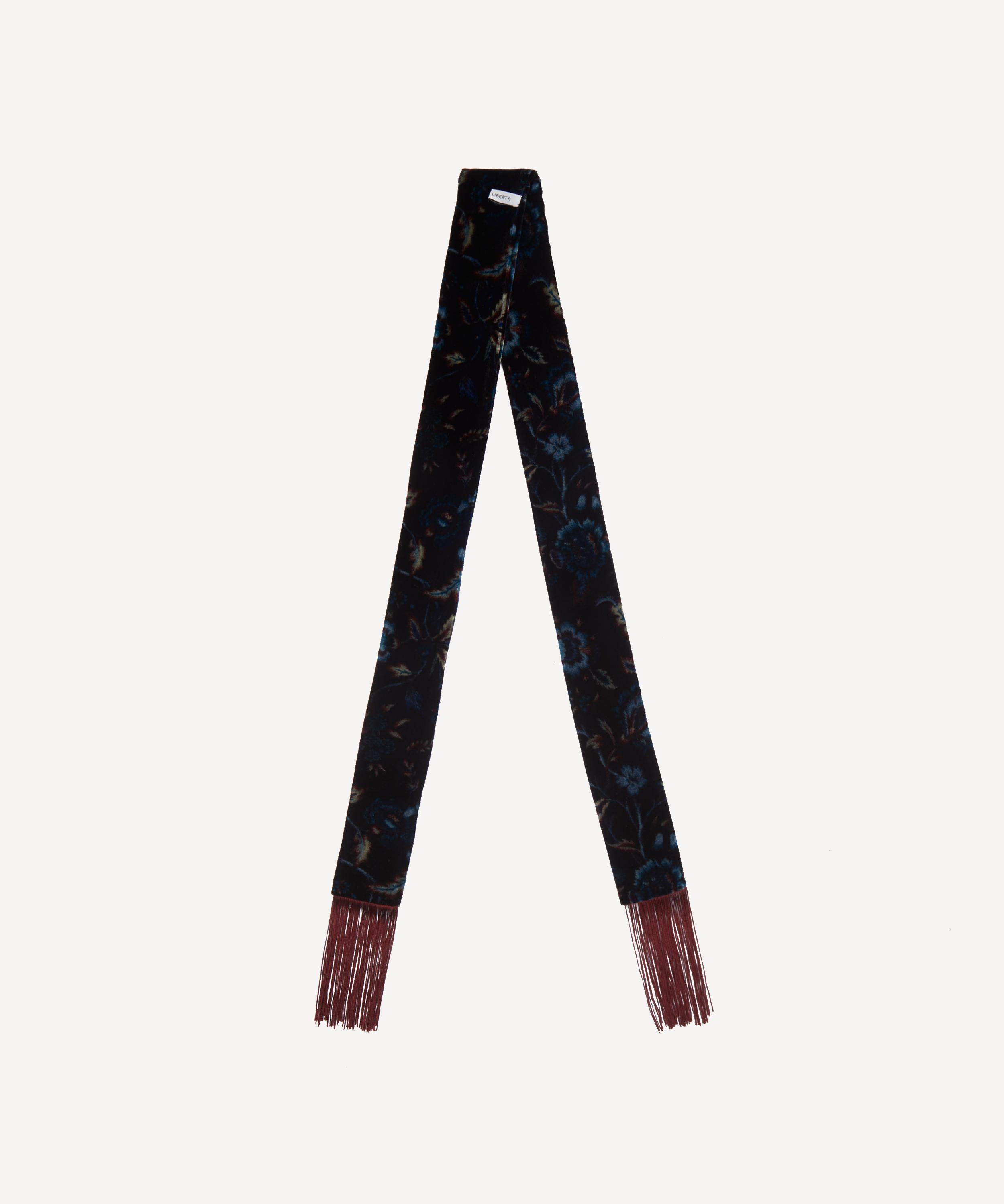 Liberty - Lena Belle Skinny Velvet Scarf image number 2
