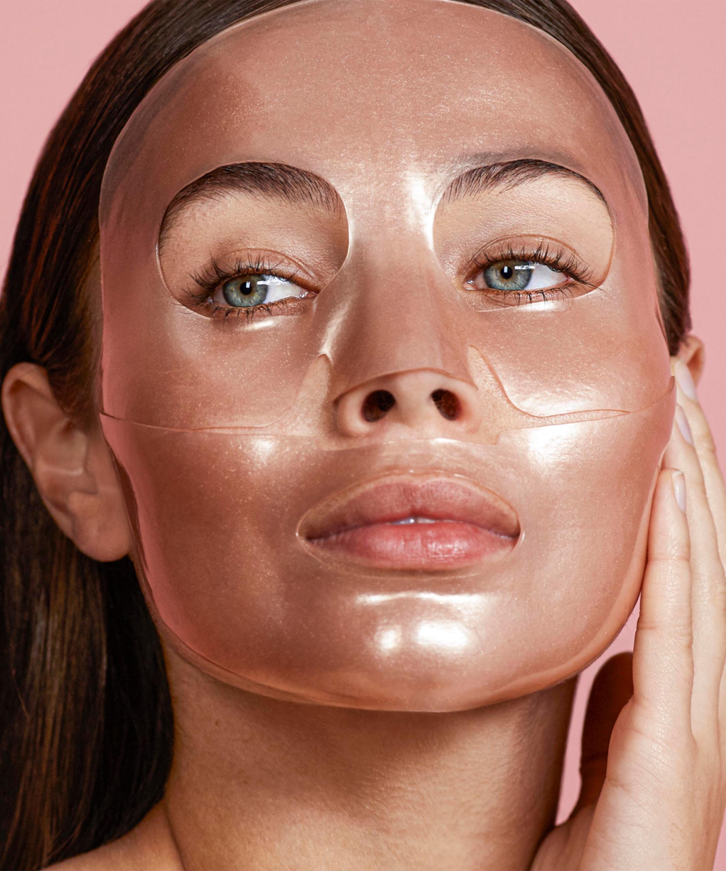 MZ Skin - Bio-Placenta Peptide Reviving Hydrogel Face Mask Pack of 5 image number 4