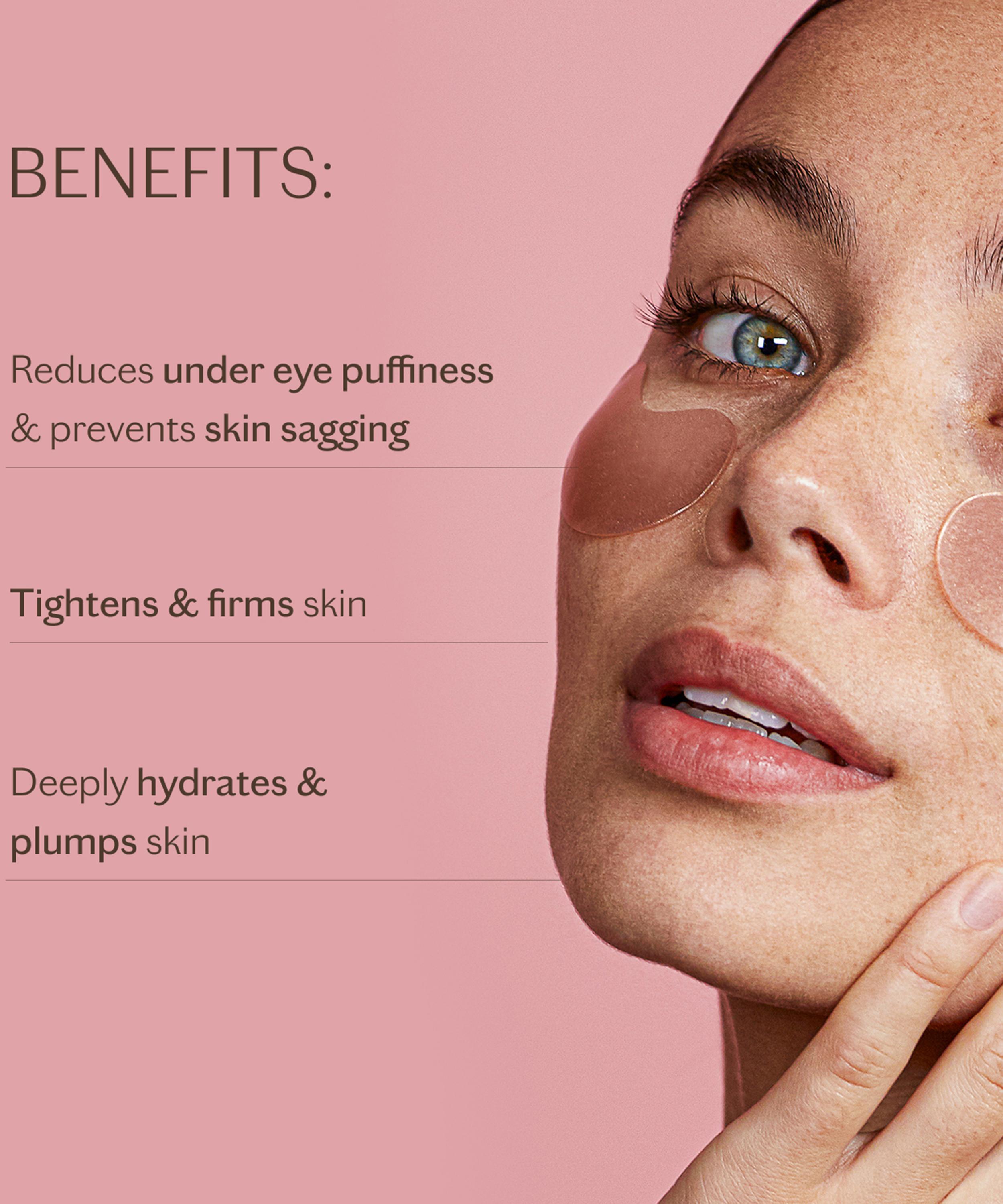 MZ Skin - Bio-Placenta Peptide Illuminating Hydrogel Eye Mask Pack of 5 image number 2