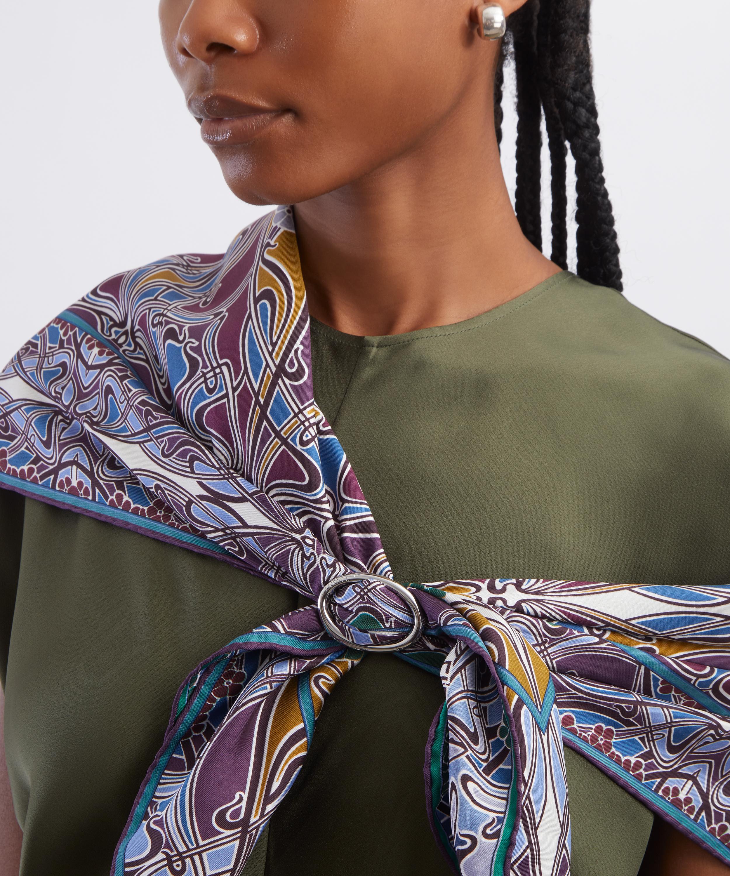 Liberty - Buckle Scarf Ring image number 1