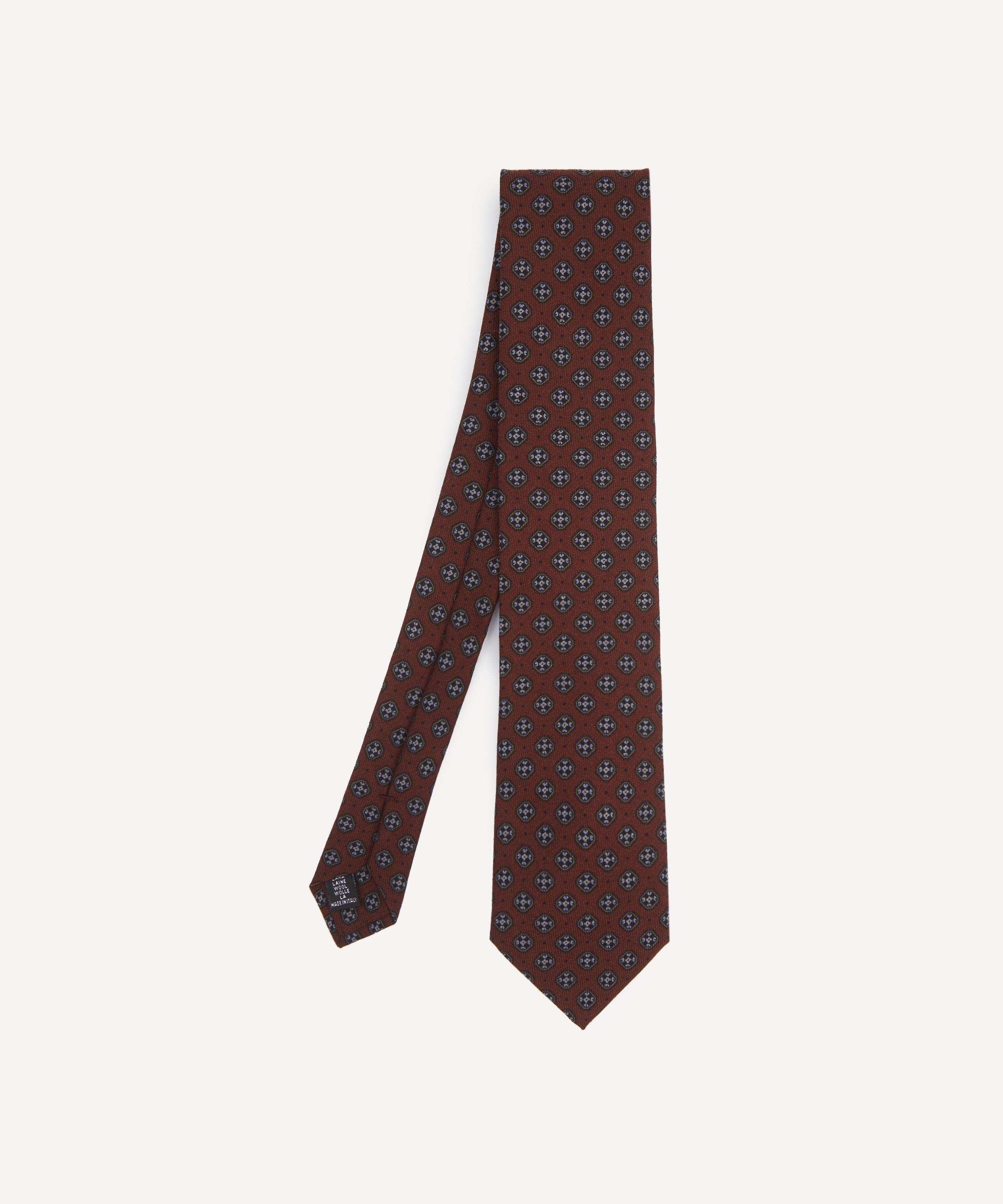 Liberty - Arthur's Geometric Wool Tie image number 0